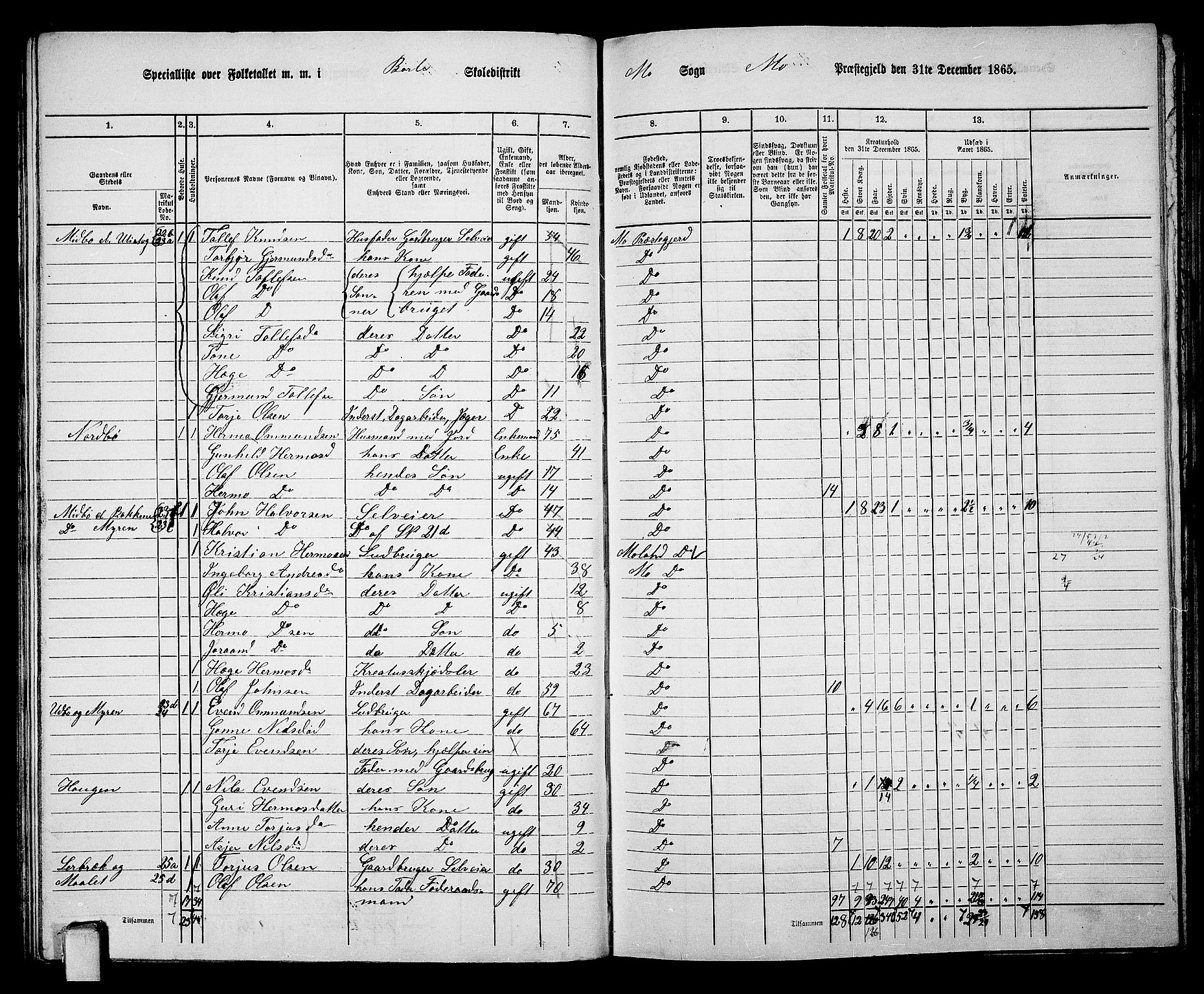 RA, 1865 census for Mo, 1865, p. 43
