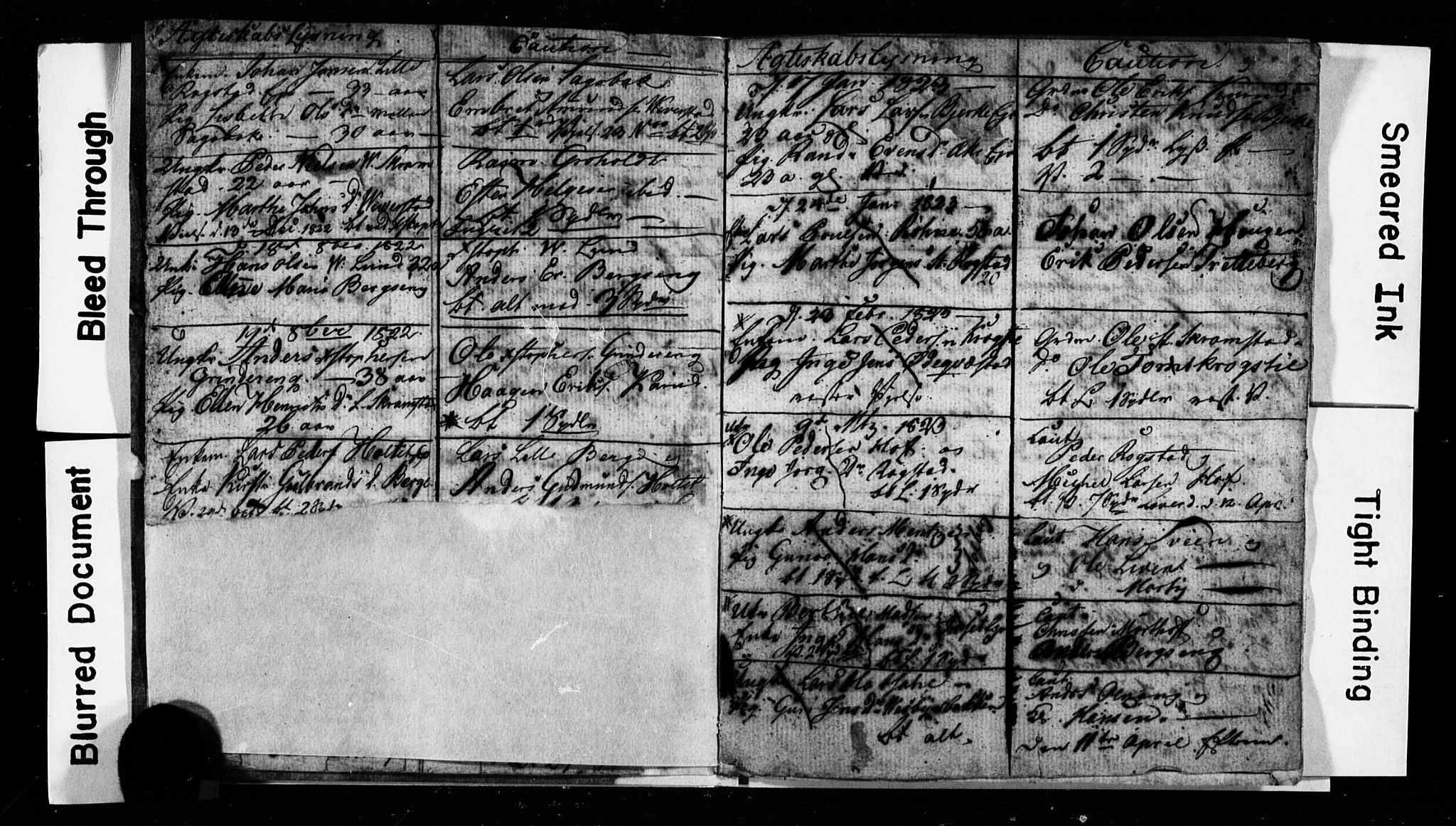 Løten prestekontor, AV/SAH-PREST-022/N/Na/L0001: Banns register no. 1, 1821-1831, p. 3