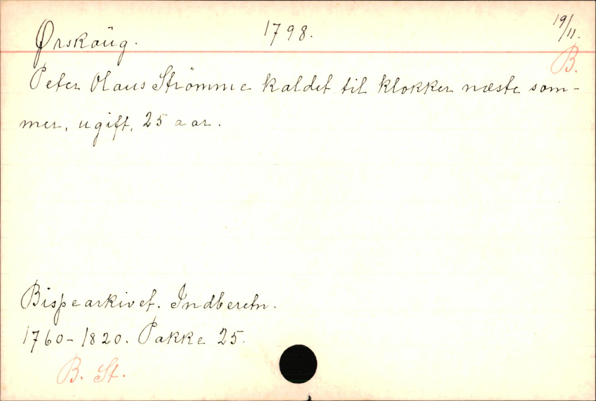Haugen, Johannes - lærer, AV/SAB-SAB/PA-0036/01/L0001: Om klokkere og lærere, 1521-1904, p. 11107