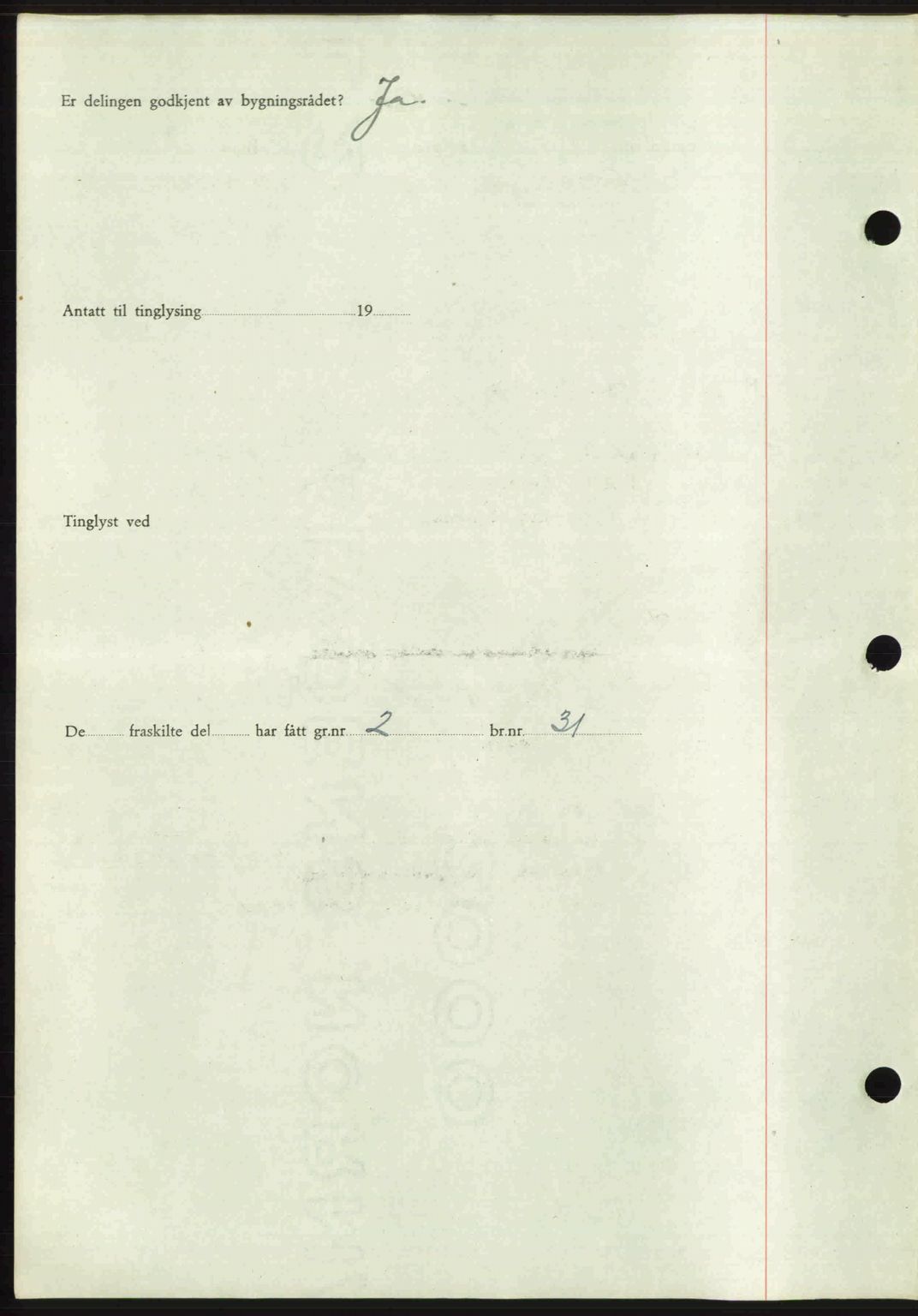 Romsdal sorenskriveri, AV/SAT-A-4149/1/2/2C: Mortgage book no. A21, 1946-1946, Diary no: : 2848/1946