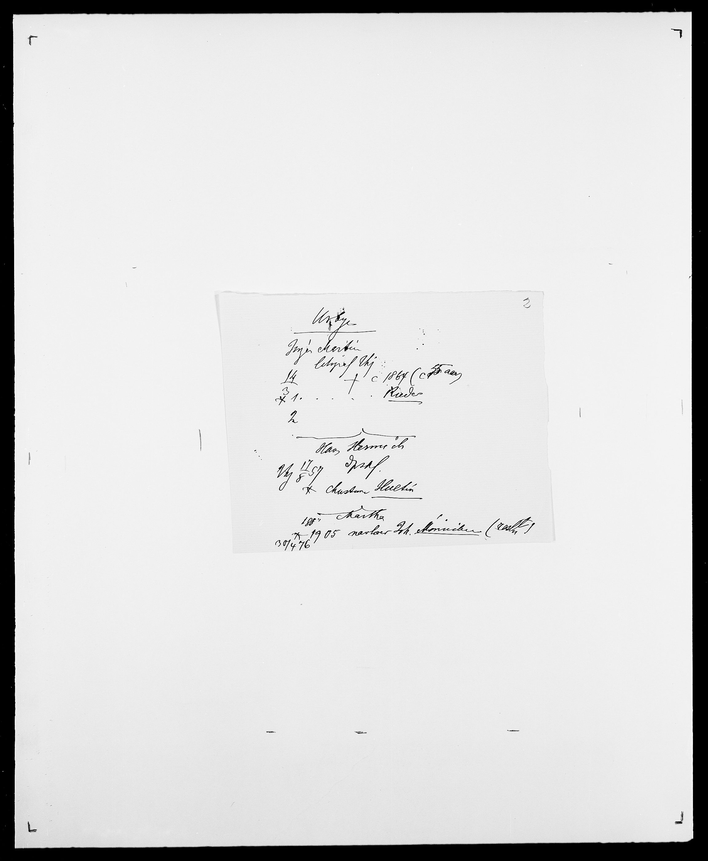 Delgobe, Charles Antoine - samling, AV/SAO-PAO-0038/D/Da/L0039: Thorsen - Urup, p. 748