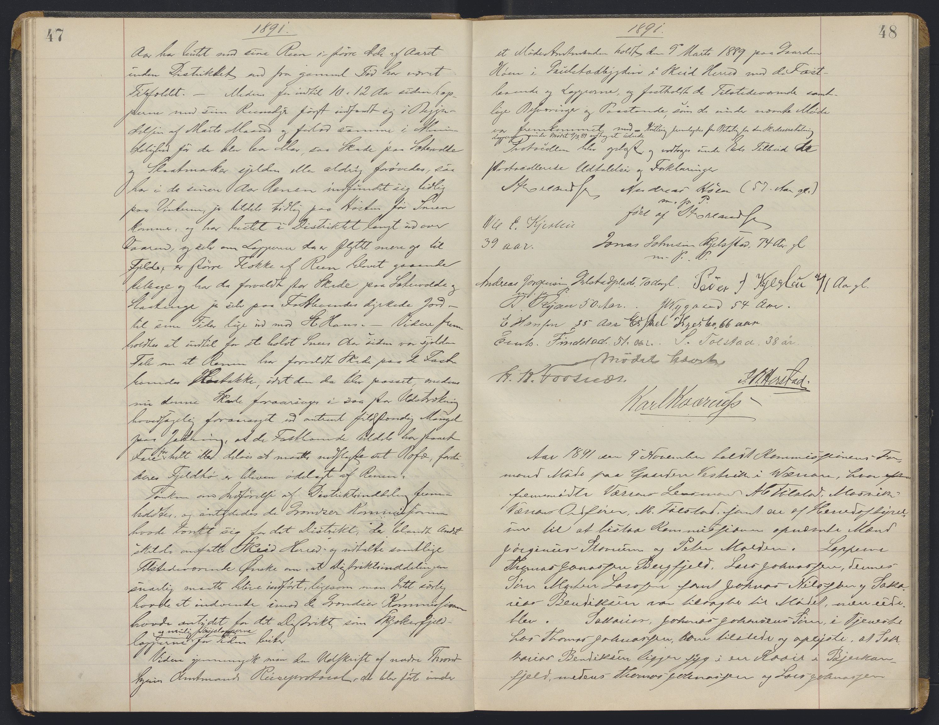 Landbruksdepartementet, Kontorer for reindrift og ferskvannsfiske, AV/RA-S-1247/2/E/Eb/L0013: Lappekommisjonen, 1889-1894, p. 533