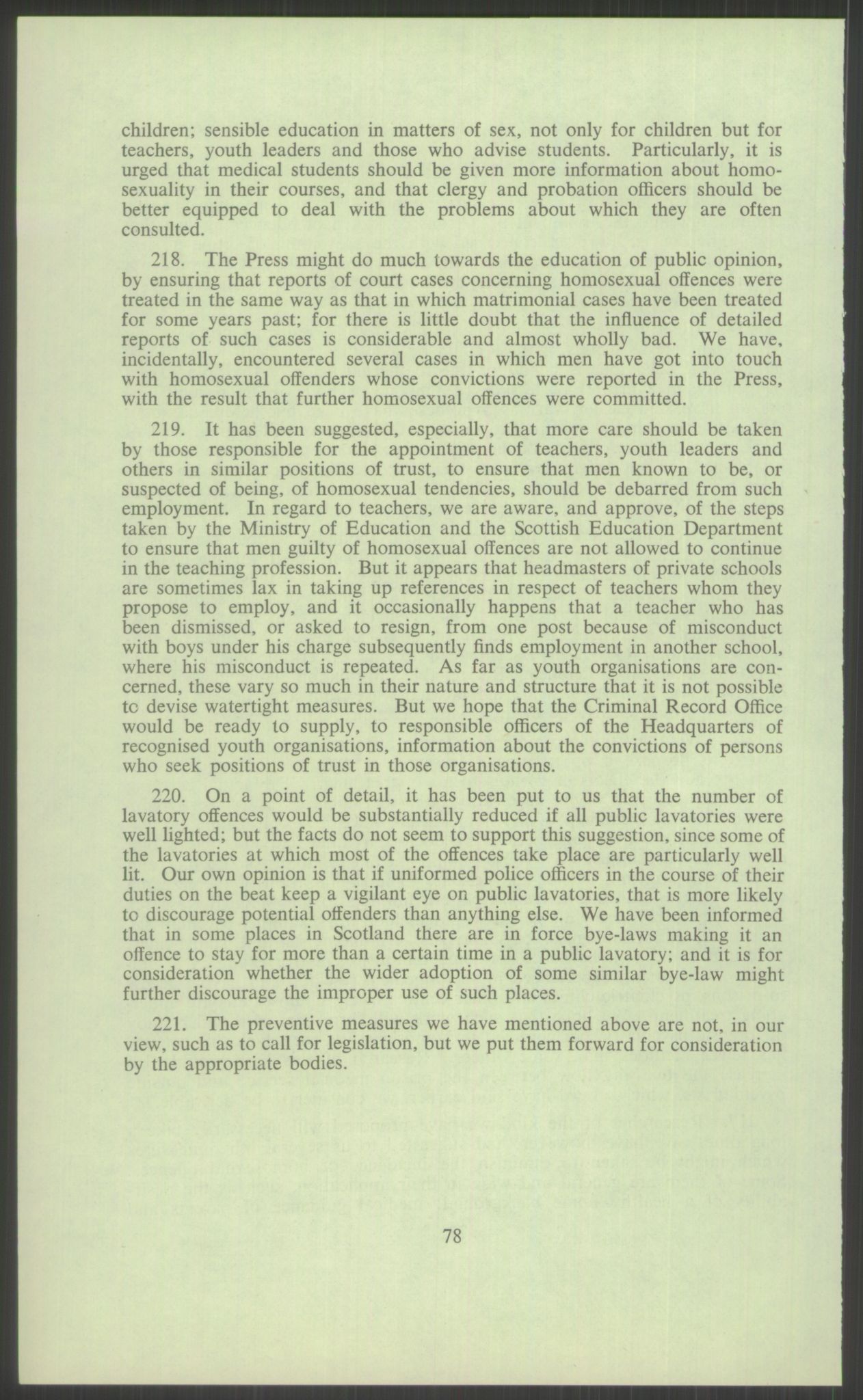 Justisdepartementet, Lovavdelingen, AV/RA-S-3212/D/De/L0029/0001: Straffeloven / Straffelovens revisjon: 5 - Ot. prp. nr.  41 - 1945: Homoseksualiet. 3 mapper, 1956-1970, p. 662