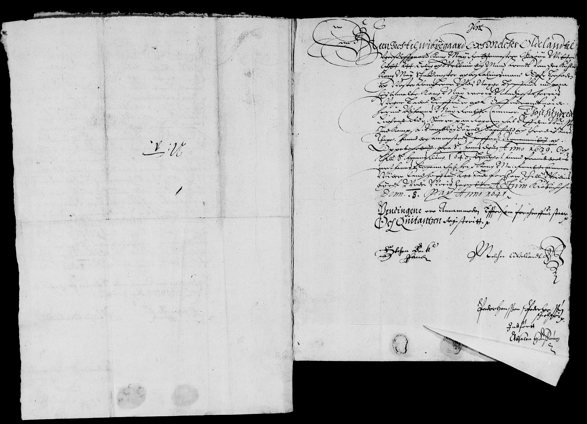 Rentekammeret inntil 1814, Reviderte regnskaper, Lensregnskaper, RA/EA-5023/R/Rb/Rbz/L0029: Nordlandenes len, 1638-1646