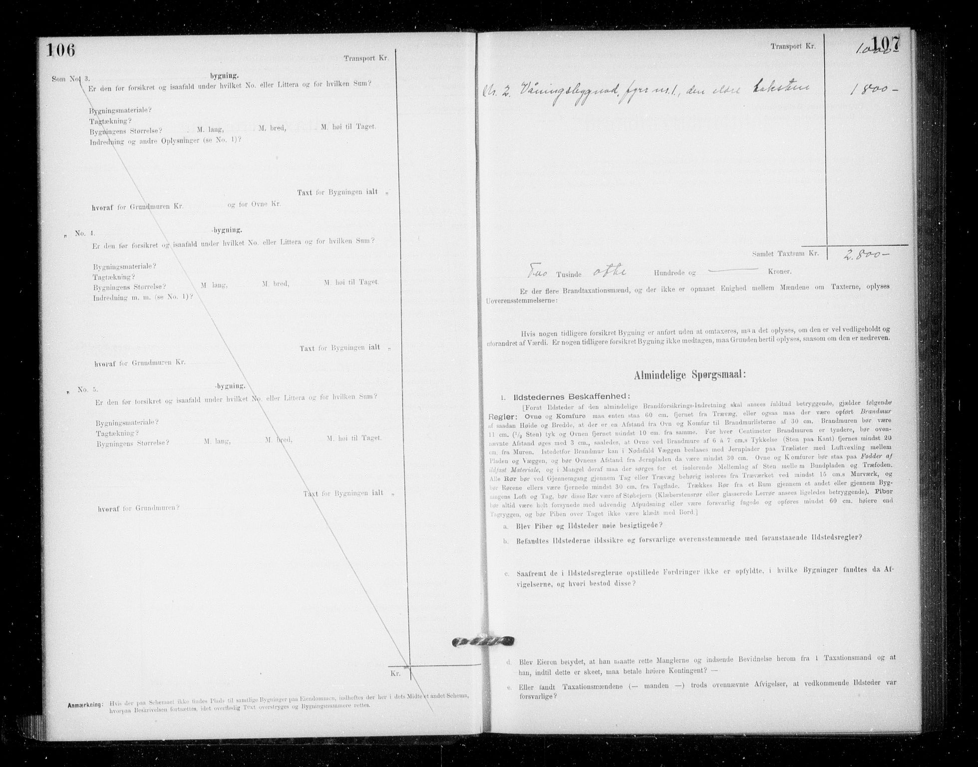 Lensmannen i Jondal, AV/SAB-A-33101/0012/L0005: Branntakstprotokoll, skjematakst, 1894-1951, p. 106-107