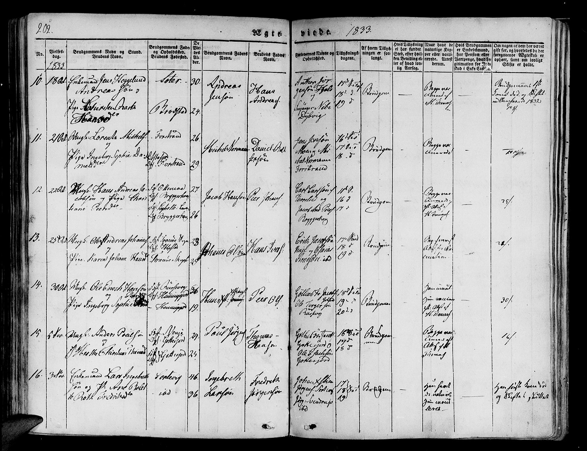 Tranøy sokneprestkontor, AV/SATØ-S-1313/I/Ia/Iaa/L0005kirke: Parish register (official) no. 5, 1829-1844, p. 202