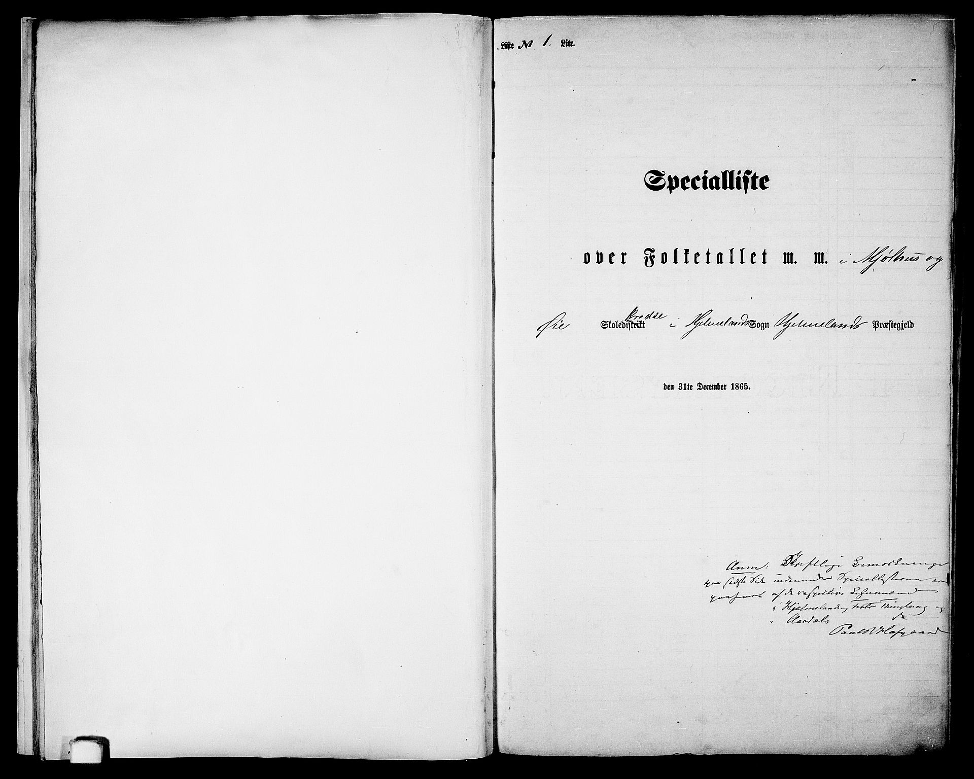 RA, 1865 census for Hjelmeland, 1865, p. 15