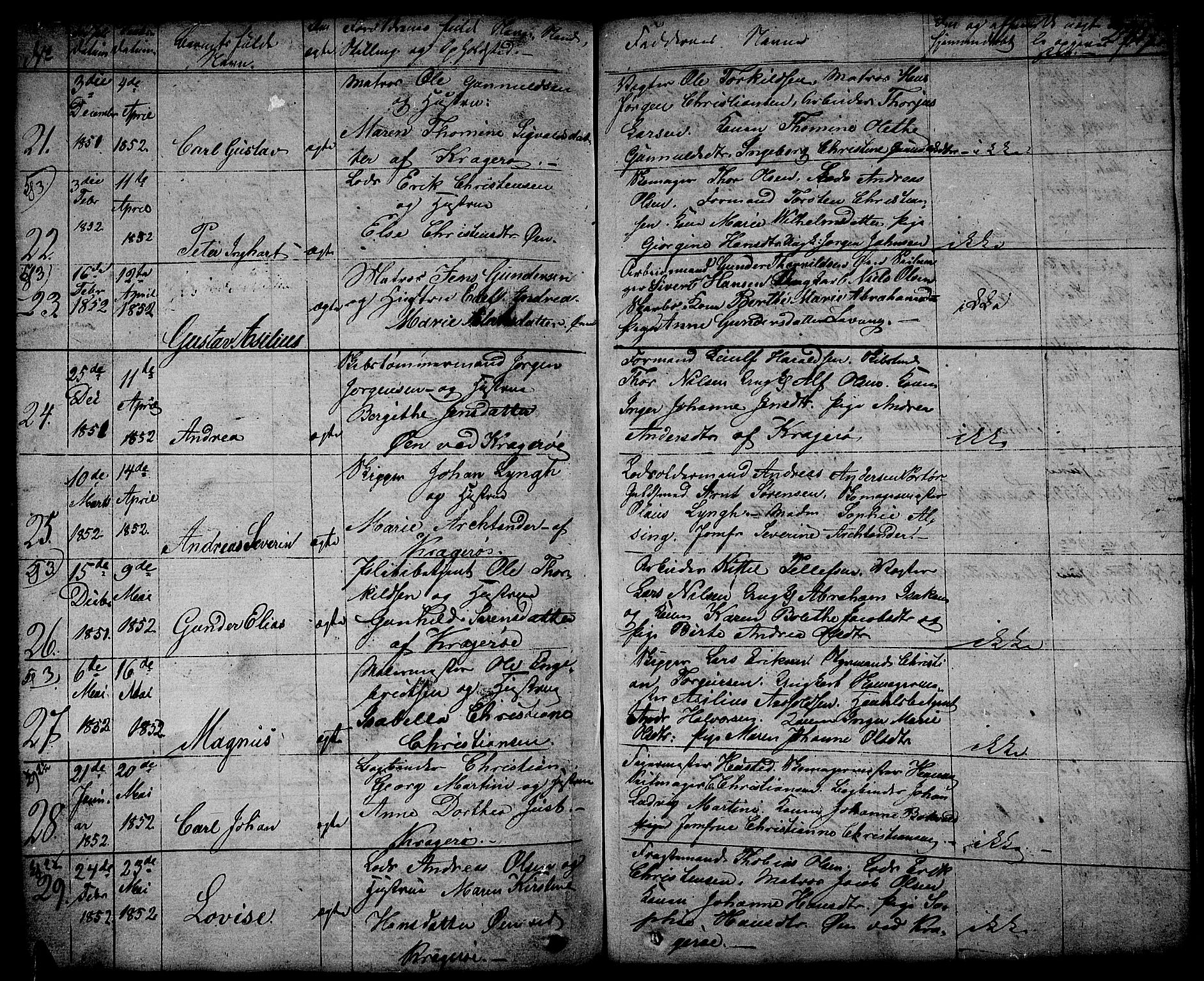 Kragerø kirkebøker, AV/SAKO-A-278/G/Ga/L0003: Parish register (copy) no. 3, 1832-1852, p. 248