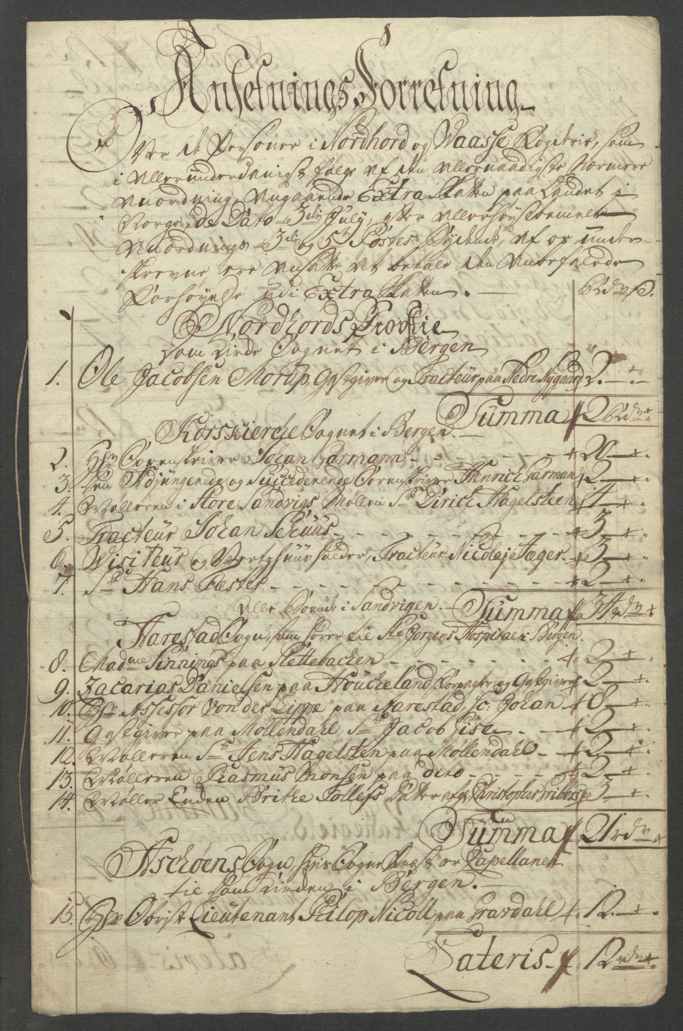 Rentekammeret inntil 1814, Reviderte regnskaper, Fogderegnskap, AV/RA-EA-4092/R51/L3303: Ekstraskatten Nordhordland og Voss, 1762-1772, p. 407