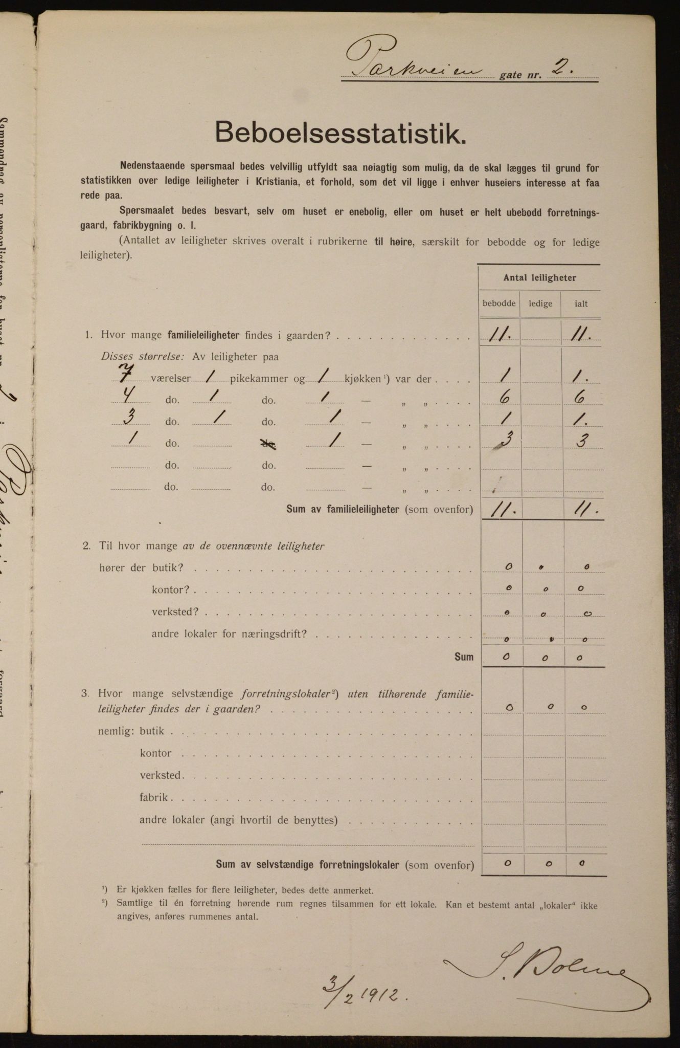 OBA, Municipal Census 1912 for Kristiania, 1912, p. 78366
