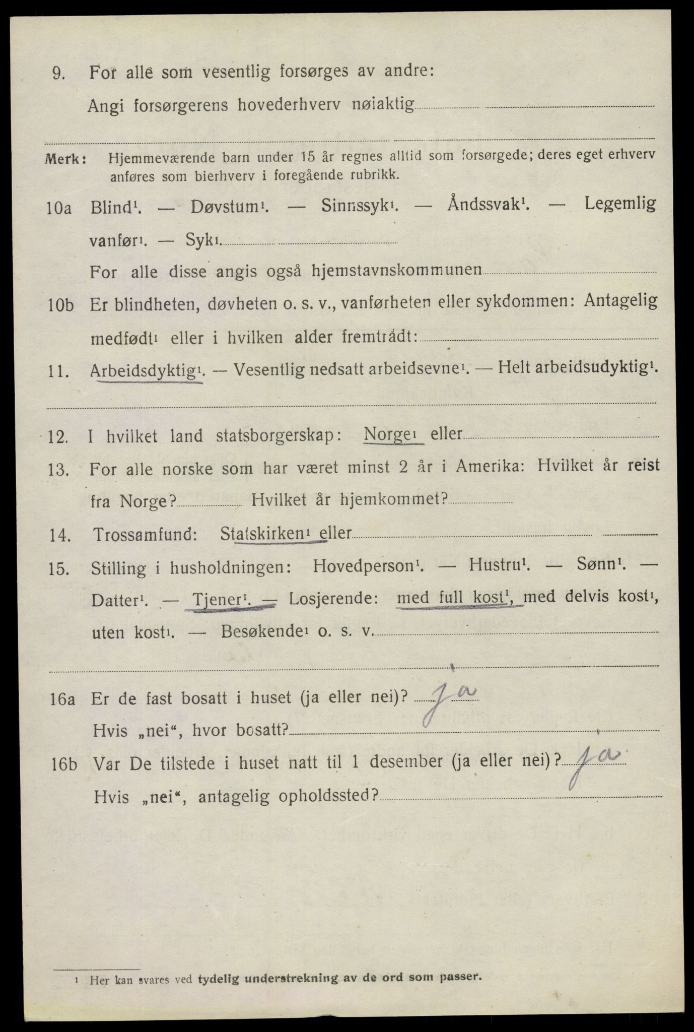 SAO, 1920 census for Rakkestad, 1920, p. 4450