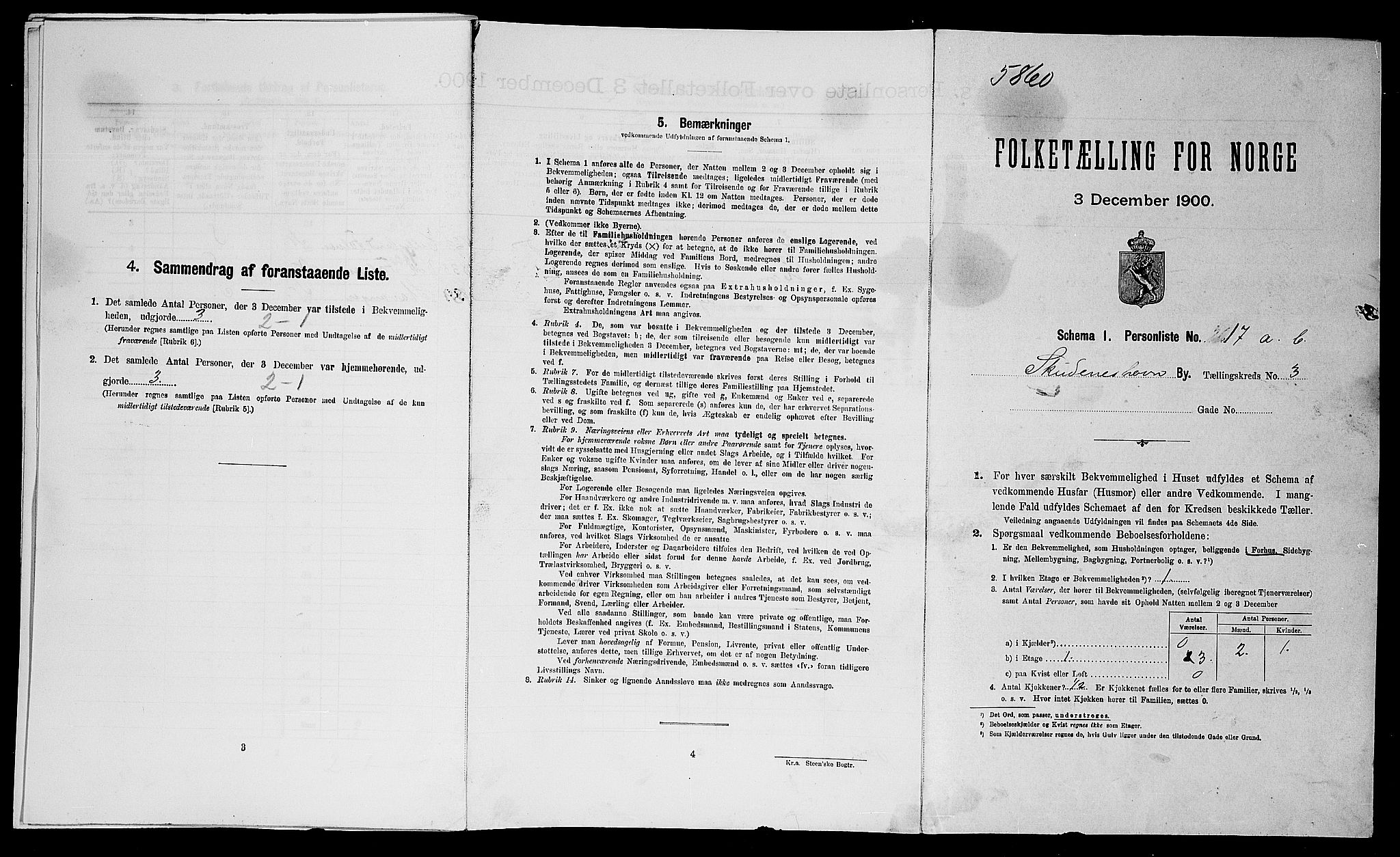 SAST, 1900 census for Skudeneshavn, 1900, p. 637