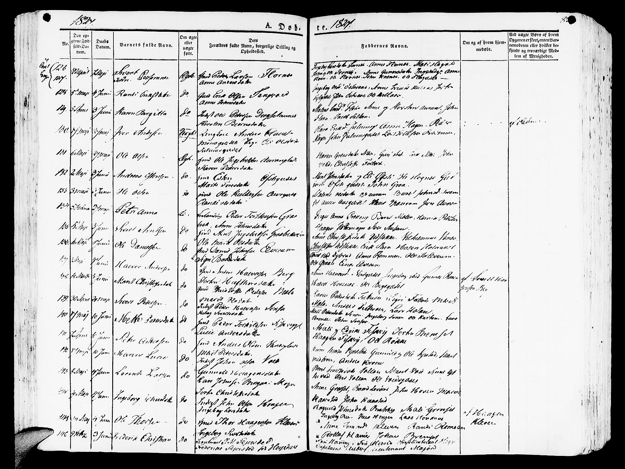 Ministerialprotokoller, klokkerbøker og fødselsregistre - Nord-Trøndelag, SAT/A-1458/709/L0070: Parish register (official) no. 709A10, 1820-1832, p. 83