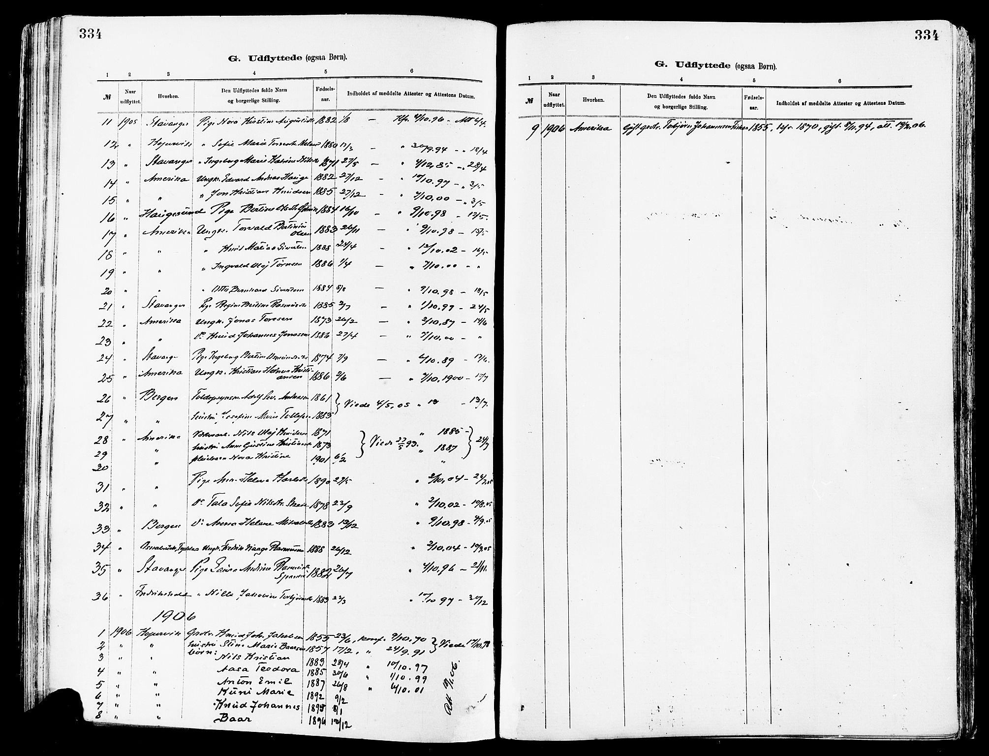 Avaldsnes sokneprestkontor, AV/SAST-A -101851/H/Ha/Haa/L0015: Parish register (official) no. A 15, 1880-1906, p. 334