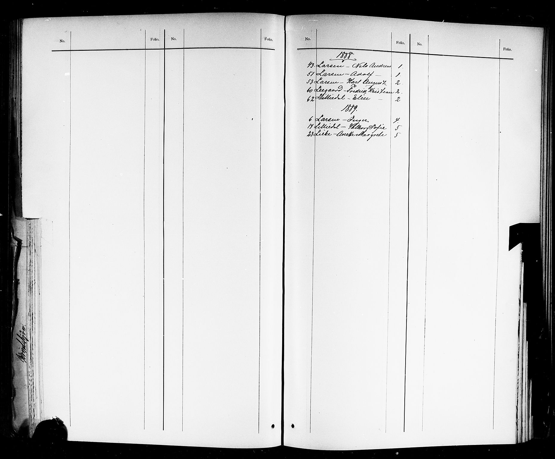 Larvik kirkebøker, AV/SAKO-A-352/G/Ga/L0007: Parish register (copy) no. I 7, 1888-1918