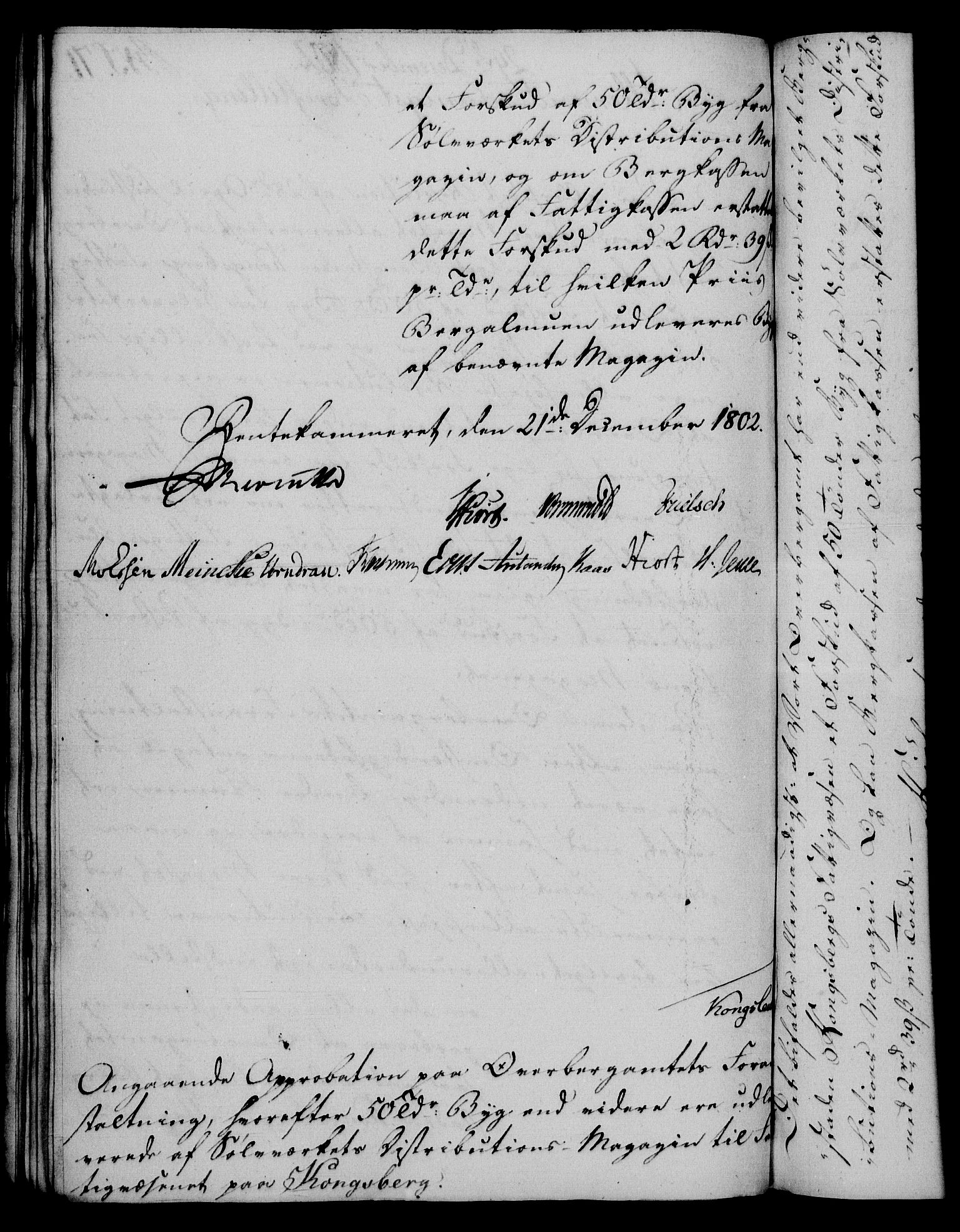 Rentekammeret, Renteskriverkontorene, AV/RA-EA-3115/M/Mf/Mfb/L0005: Relasjons- og resolusjonsprotokoll med register (merket RK 54.11), 1801-1802