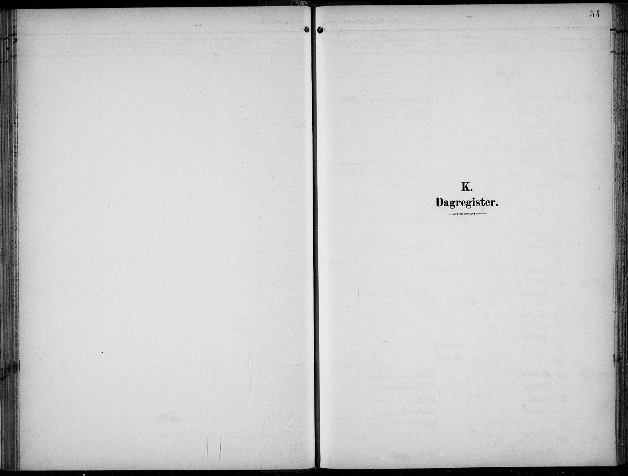 Voss sokneprestembete, AV/SAB-A-79001/H/Haa: Parish register (official) no. F  1, 1898-1926, p. 54