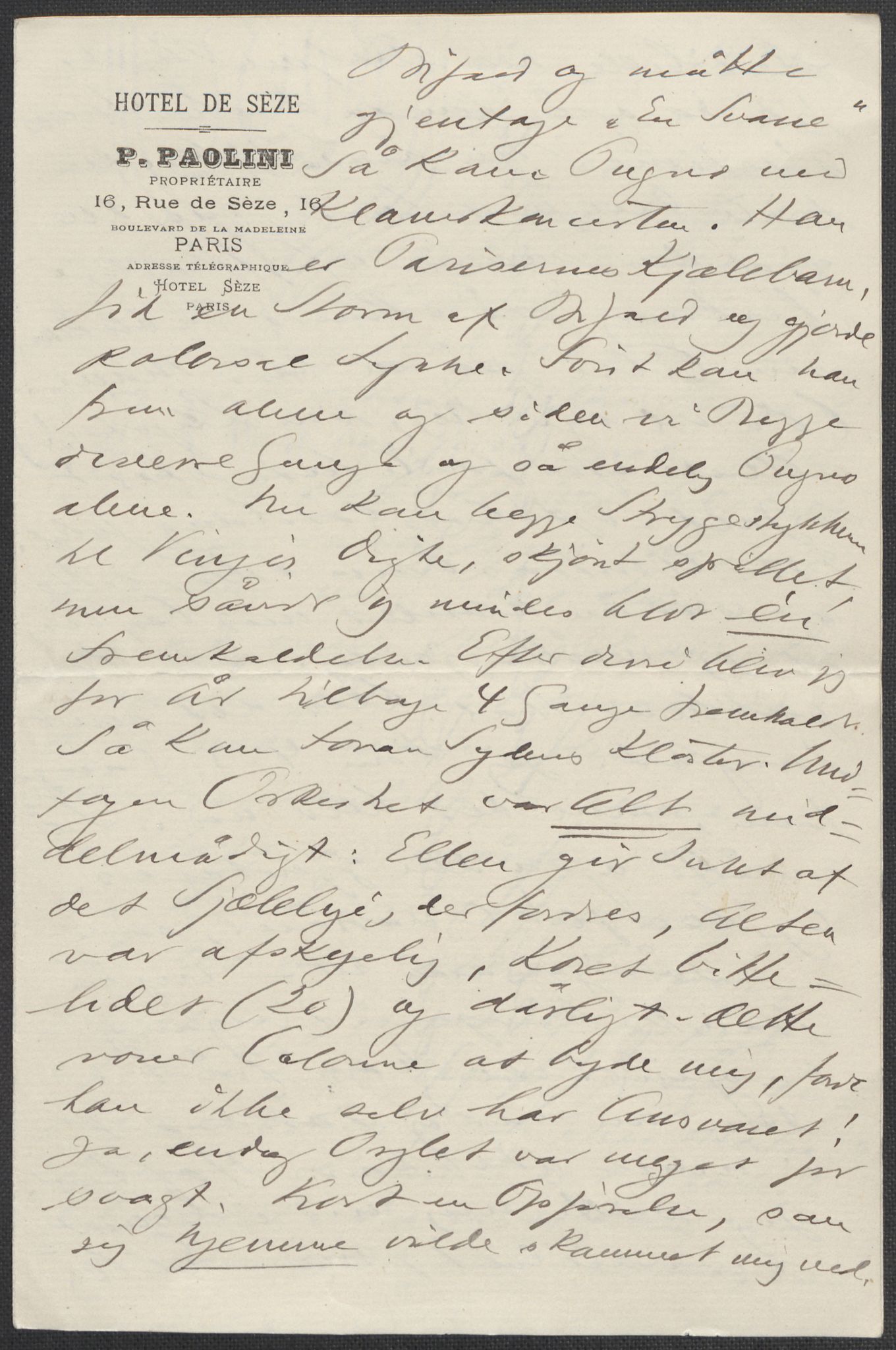 Beyer, Frants, AV/RA-PA-0132/F/L0001: Brev fra Edvard Grieg til Frantz Beyer og "En del optegnelser som kan tjene til kommentar til brevene" av Marie Beyer, 1872-1907, p. 708