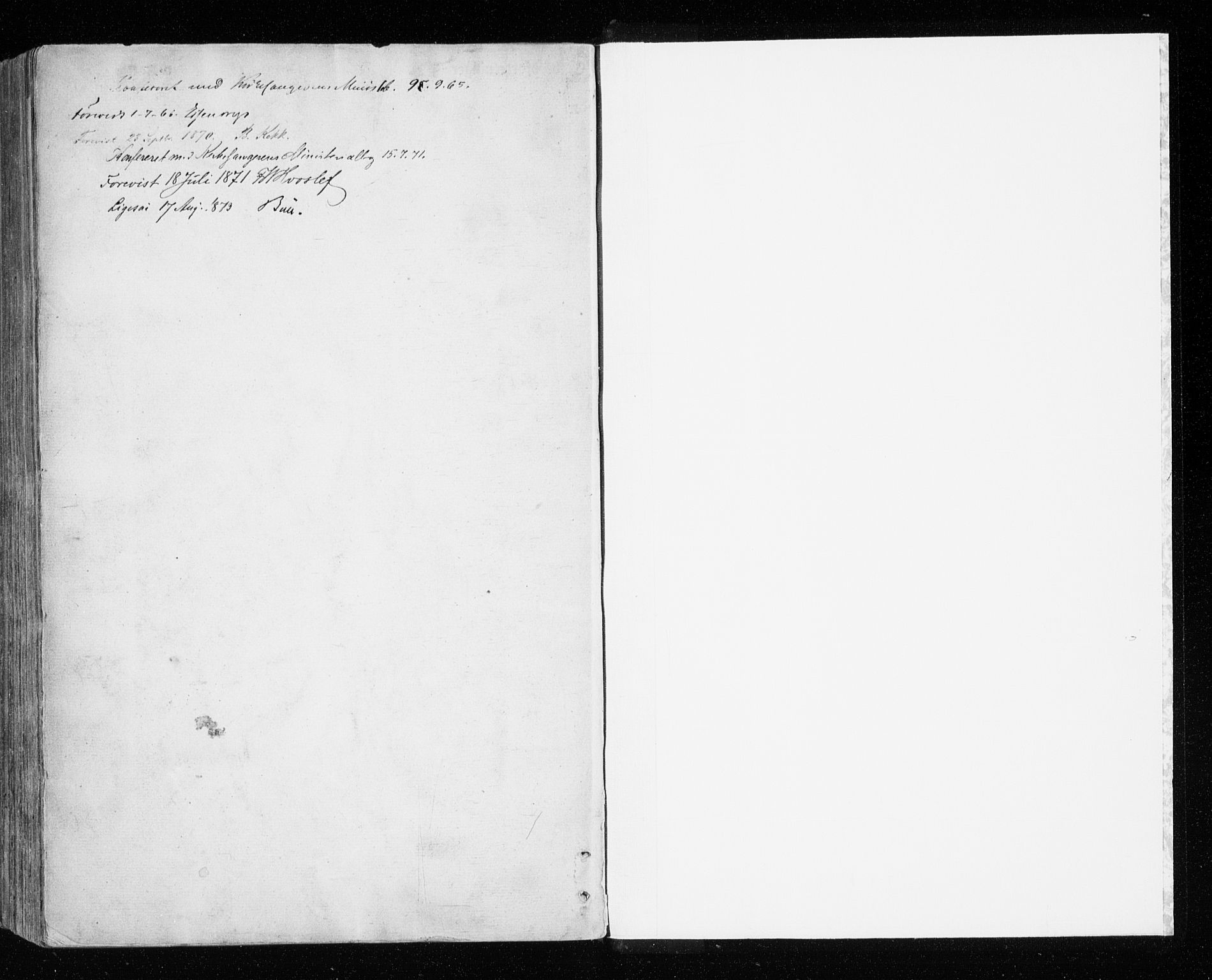 Målselv sokneprestembete, SATØ/S-1311/G/Ga/Gaa/L0004kirke: Parish register (official) no. 4, 1863-1872