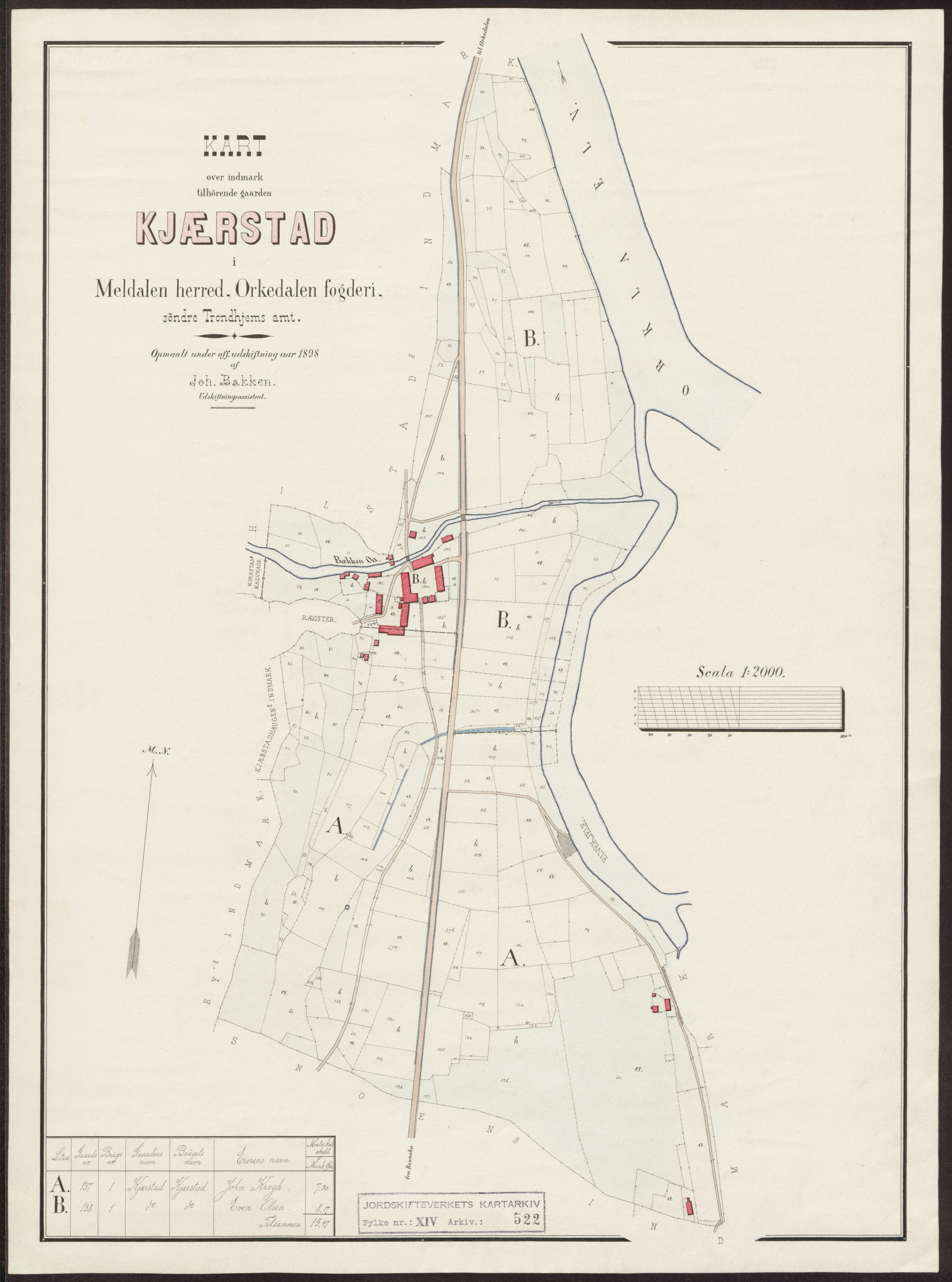 Jordskifteverkets kartarkiv, AV/RA-S-3929/T, 1859-1988, p. 695