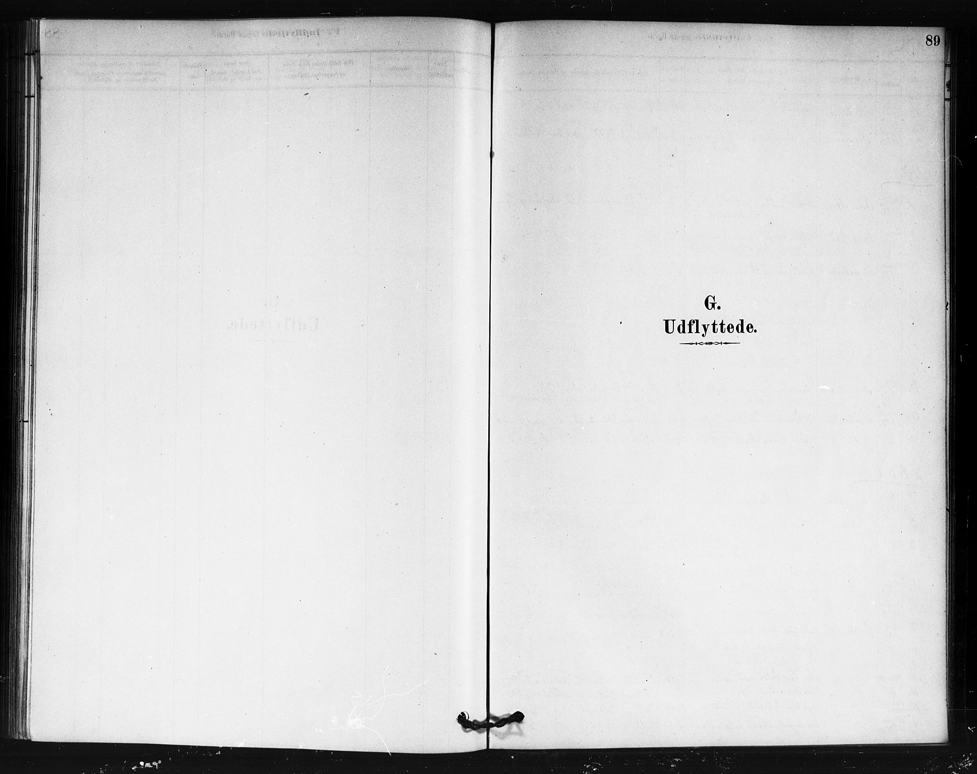 Fet prestekontor Kirkebøker, SAO/A-10370a/F/Fb/L0001: Parish register (official) no. II 1, 1878-1891, p. 89