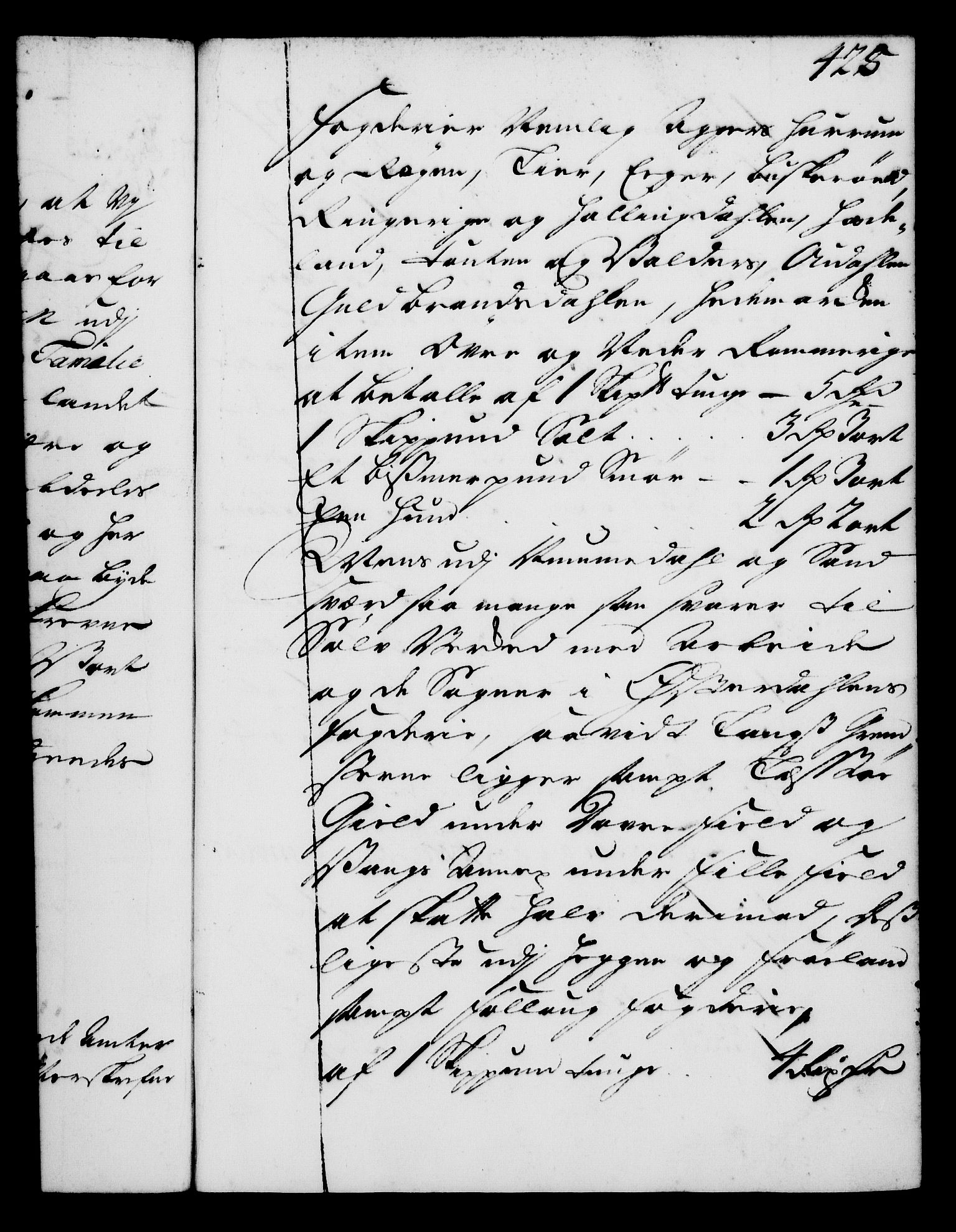 Rentekammeret, Kammerkanselliet, RA/EA-3111/G/Gg/Gga/L0001: Norsk ekspedisjonsprotokoll med register (merket RK 53.1), 1720-1723, p. 425