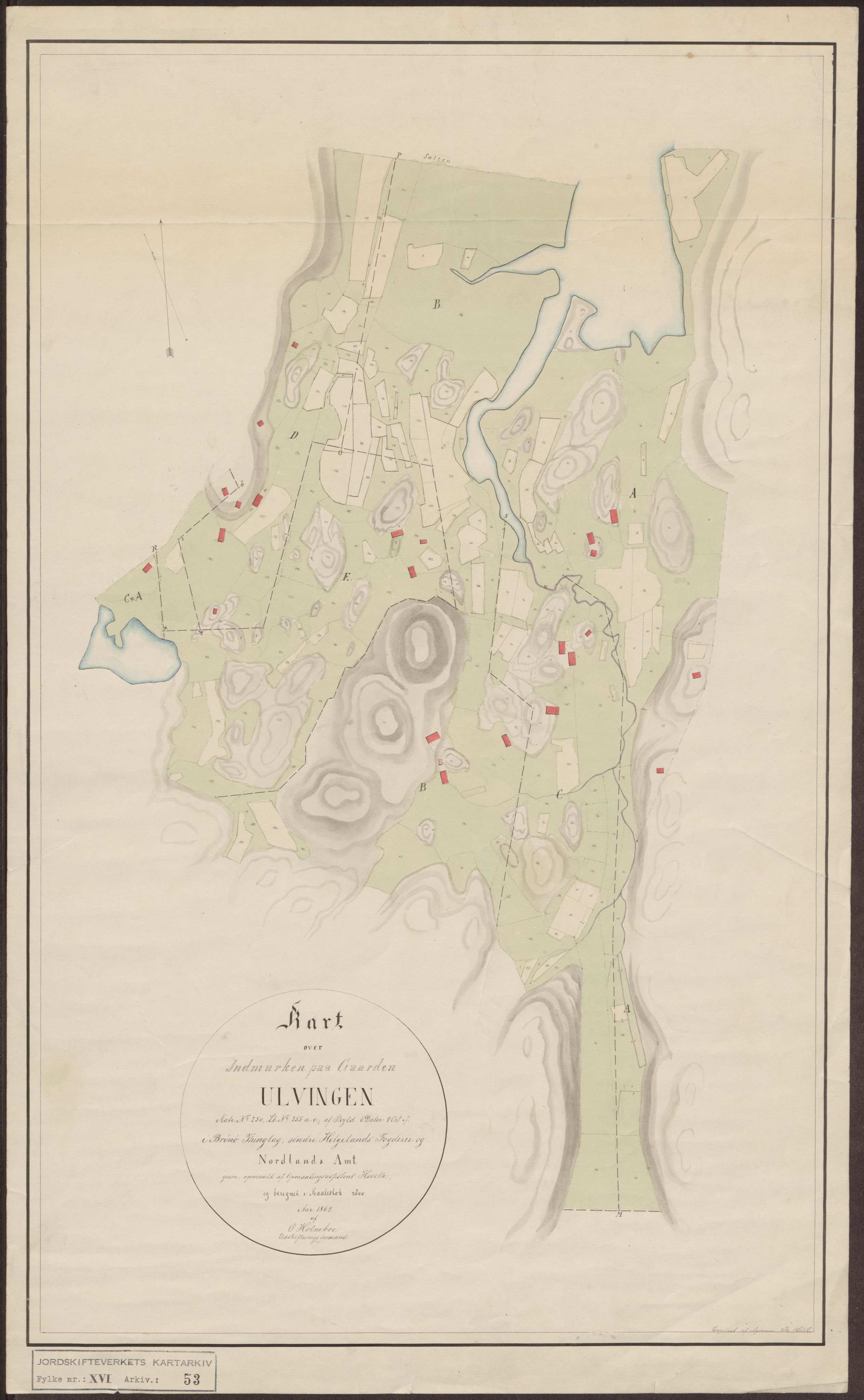 Jordskifteverkets kartarkiv, AV/RA-S-3929/T, 1859-1988, p. 140