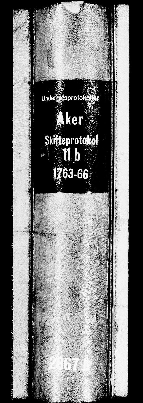 Aker sorenskriveri, SAO/A-10895/H/Hb/L0011b: Skifteprotokoll, 1764-1766
