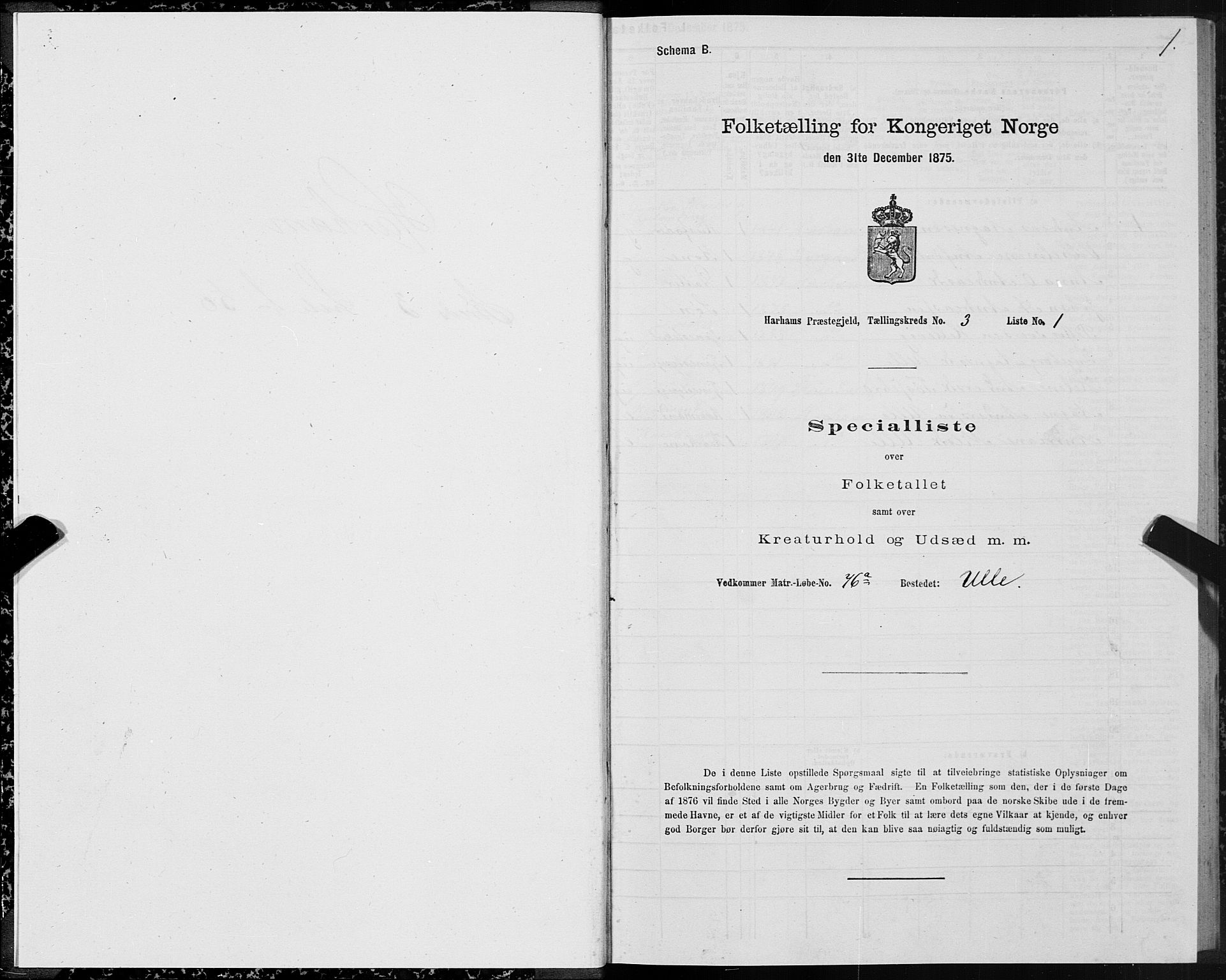 SAT, 1875 census for 1534P Haram, 1875, p. 2001