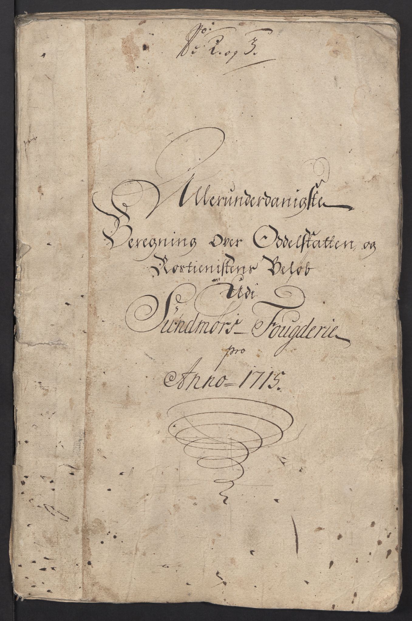 Rentekammeret inntil 1814, Reviderte regnskaper, Fogderegnskap, RA/EA-4092/R54/L3567: Fogderegnskap Sunnmøre, 1715, p. 27