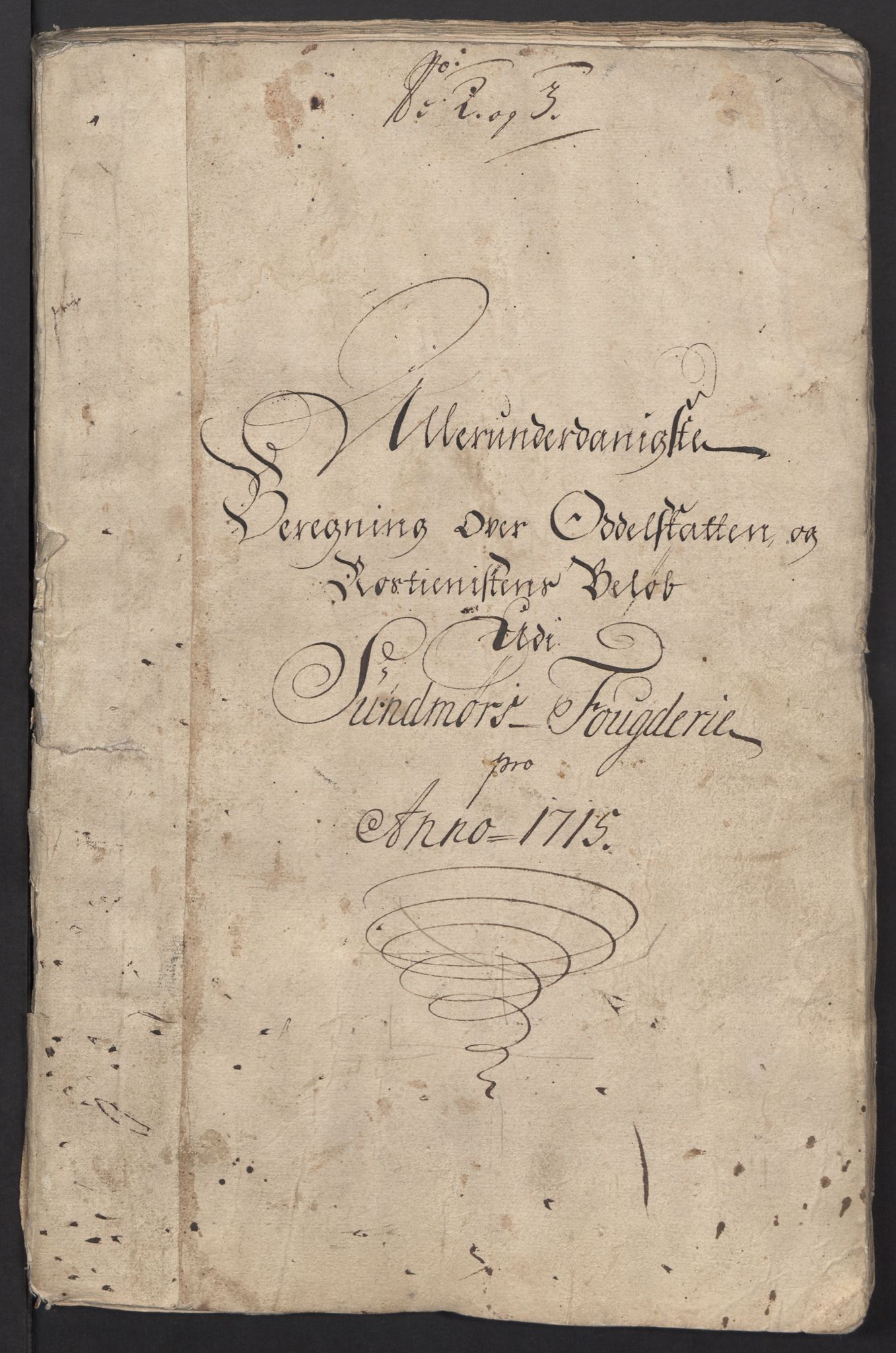 Rentekammeret inntil 1814, Reviderte regnskaper, Fogderegnskap, AV/RA-EA-4092/R54/L3567: Fogderegnskap Sunnmøre, 1715, p. 27