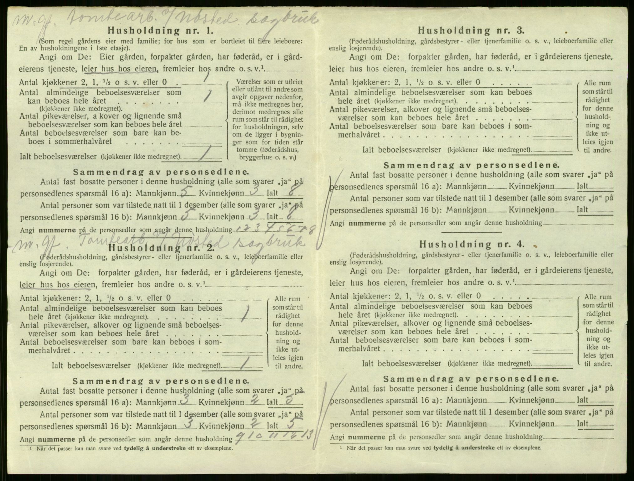 SAKO, 1920 census for Skoger, 1920, p. 1314