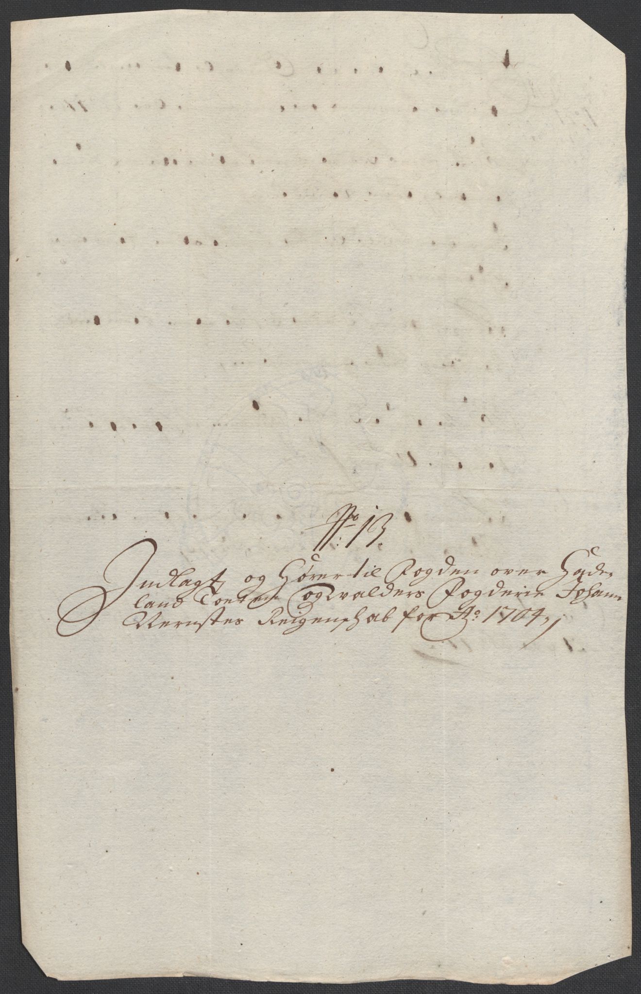 Rentekammeret inntil 1814, Reviderte regnskaper, Fogderegnskap, AV/RA-EA-4092/R18/L1302: Fogderegnskap Hadeland, Toten og Valdres, 1704, p. 86