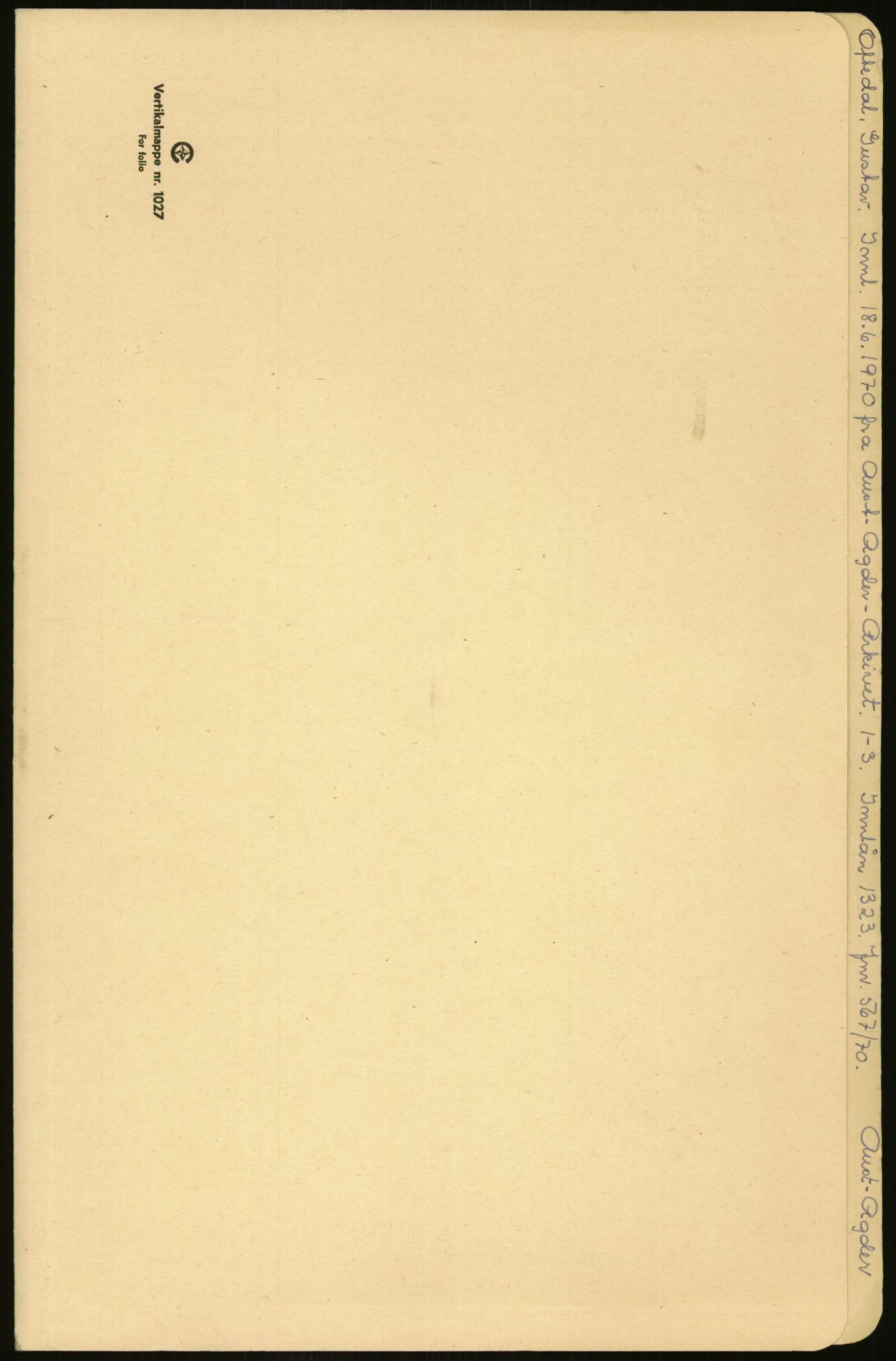 Samlinger til kildeutgivelse, Amerikabrevene, RA/EA-4057/F/L0026: Innlån fra Aust-Agder: Aust-Agder-Arkivet - Erickson, 1838-1914, p. 555