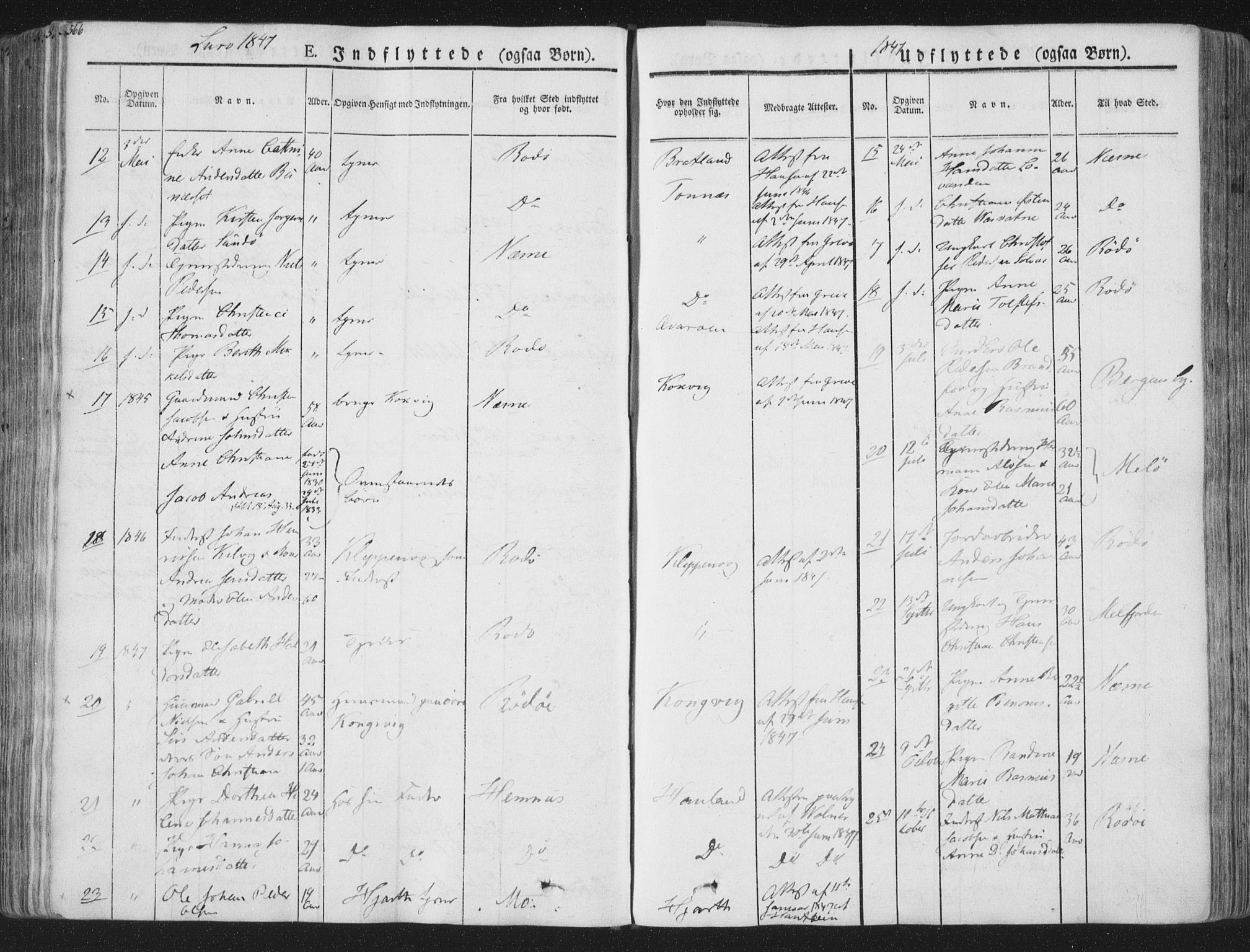 Ministerialprotokoller, klokkerbøker og fødselsregistre - Nordland, AV/SAT-A-1459/839/L0566: Parish register (official) no. 839A03, 1825-1862, p. 566