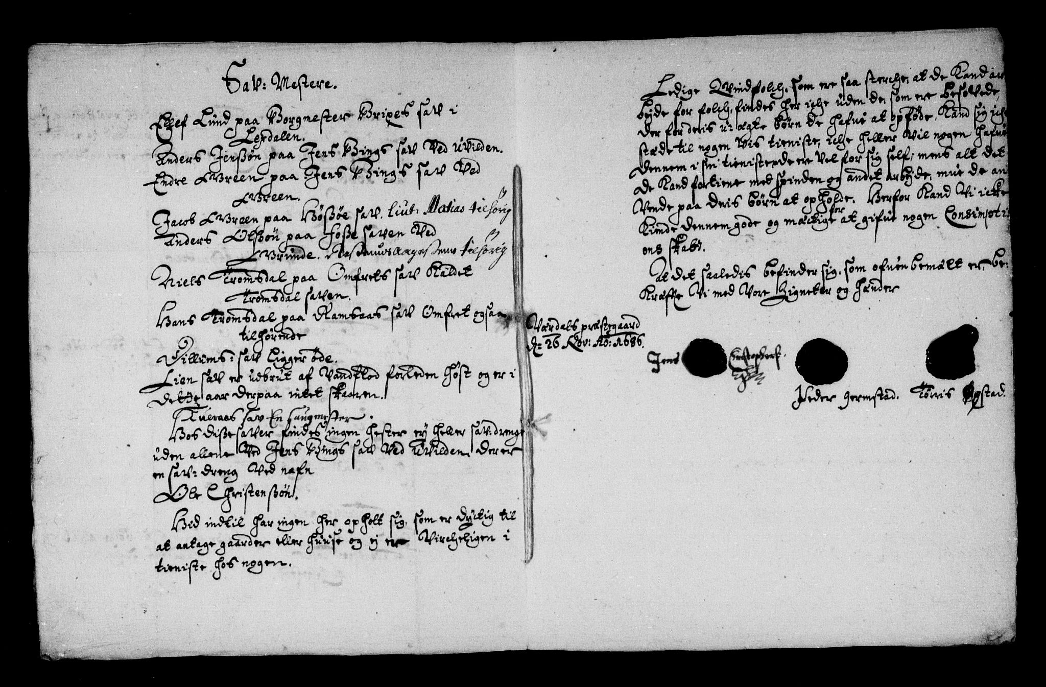 Rentekammeret inntil 1814, Reviderte regnskaper, Stiftamtstueregnskaper, Trondheim stiftamt og Nordland amt, AV/RA-EA-6044/R/Rg/L0083: Trondheim stiftamt og Nordland amt, 1686