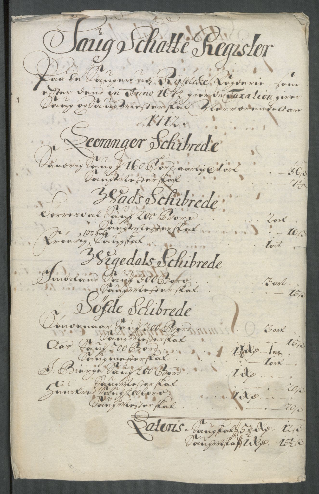 Rentekammeret inntil 1814, Reviderte regnskaper, Fogderegnskap, RA/EA-4092/R47/L2865: Fogderegnskap Ryfylke, 1712, p. 87