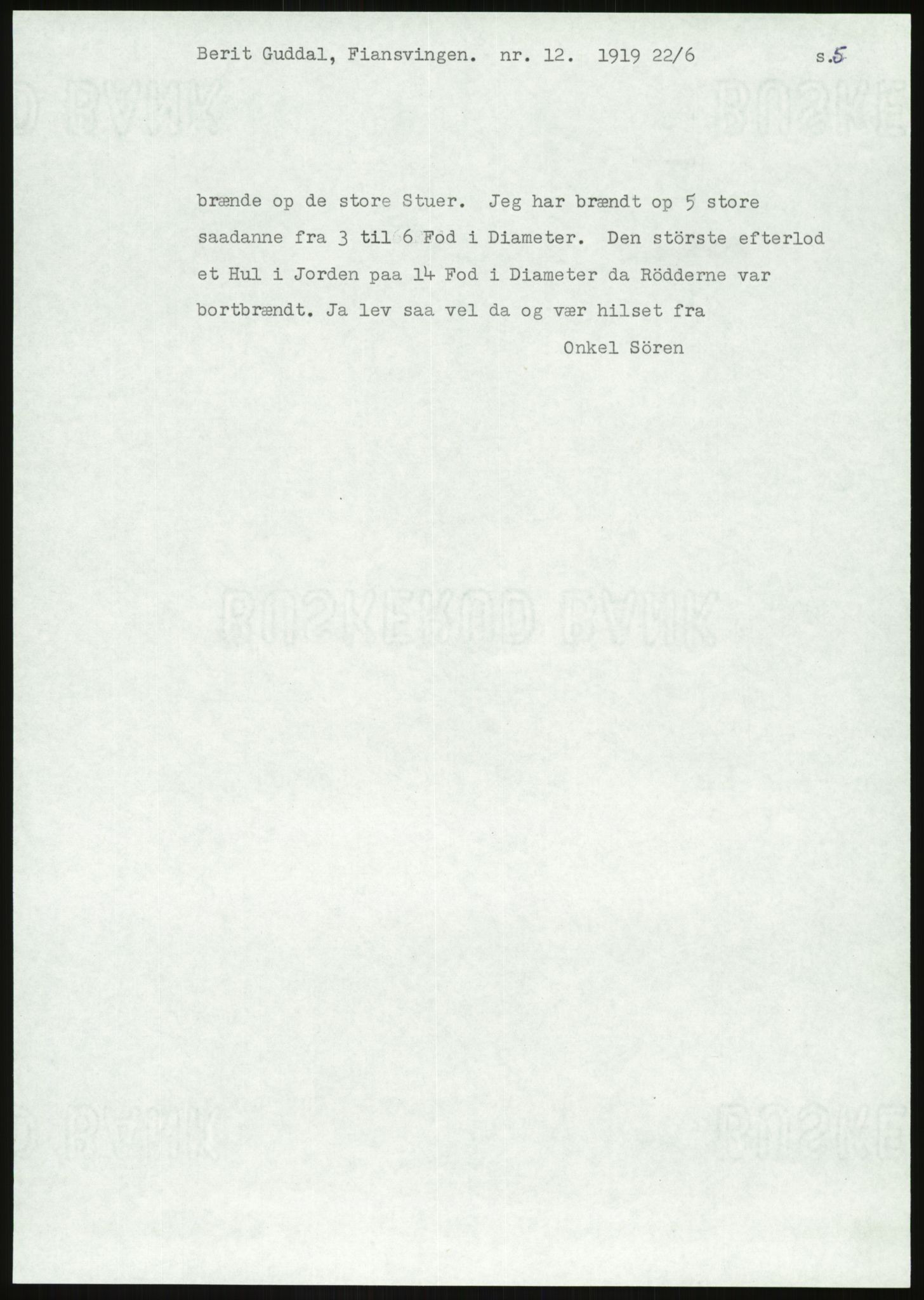 Samlinger til kildeutgivelse, Amerikabrevene, AV/RA-EA-4057/F/L0027: Innlån fra Aust-Agder: Dannevig - Valsgård, 1838-1914, p. 651