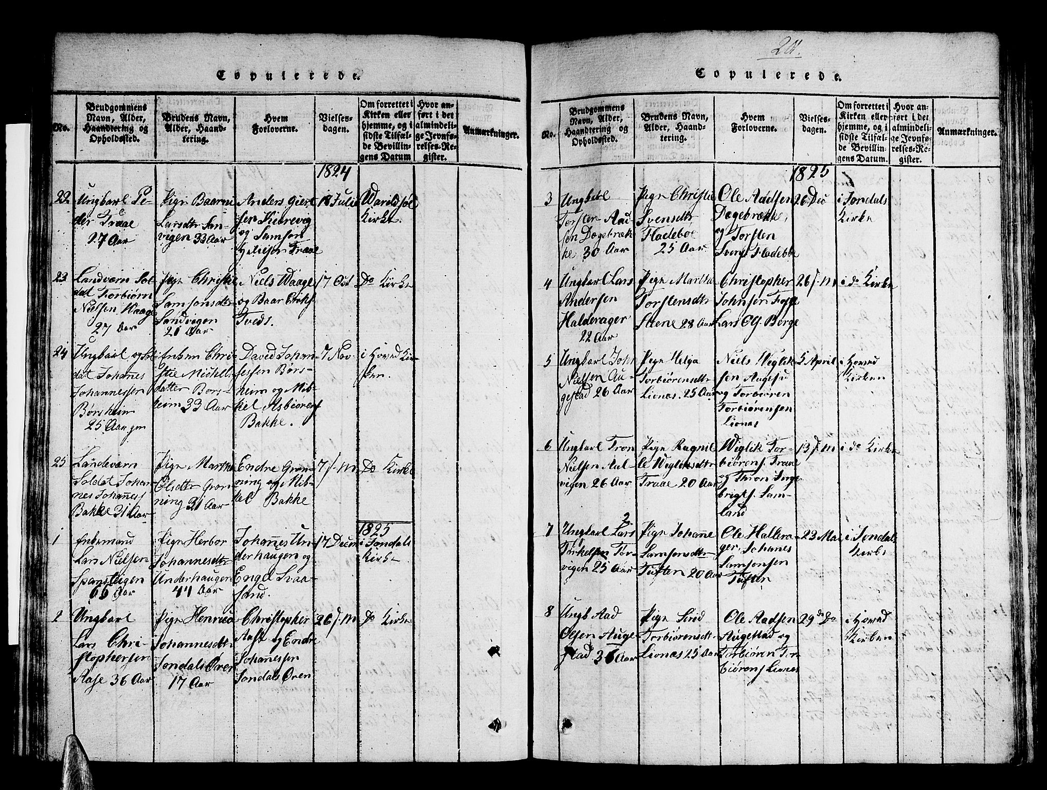 Strandebarm sokneprestembete, AV/SAB-A-78401/H/Haa: Parish register (official) no. A 5, 1816-1826, p. 201