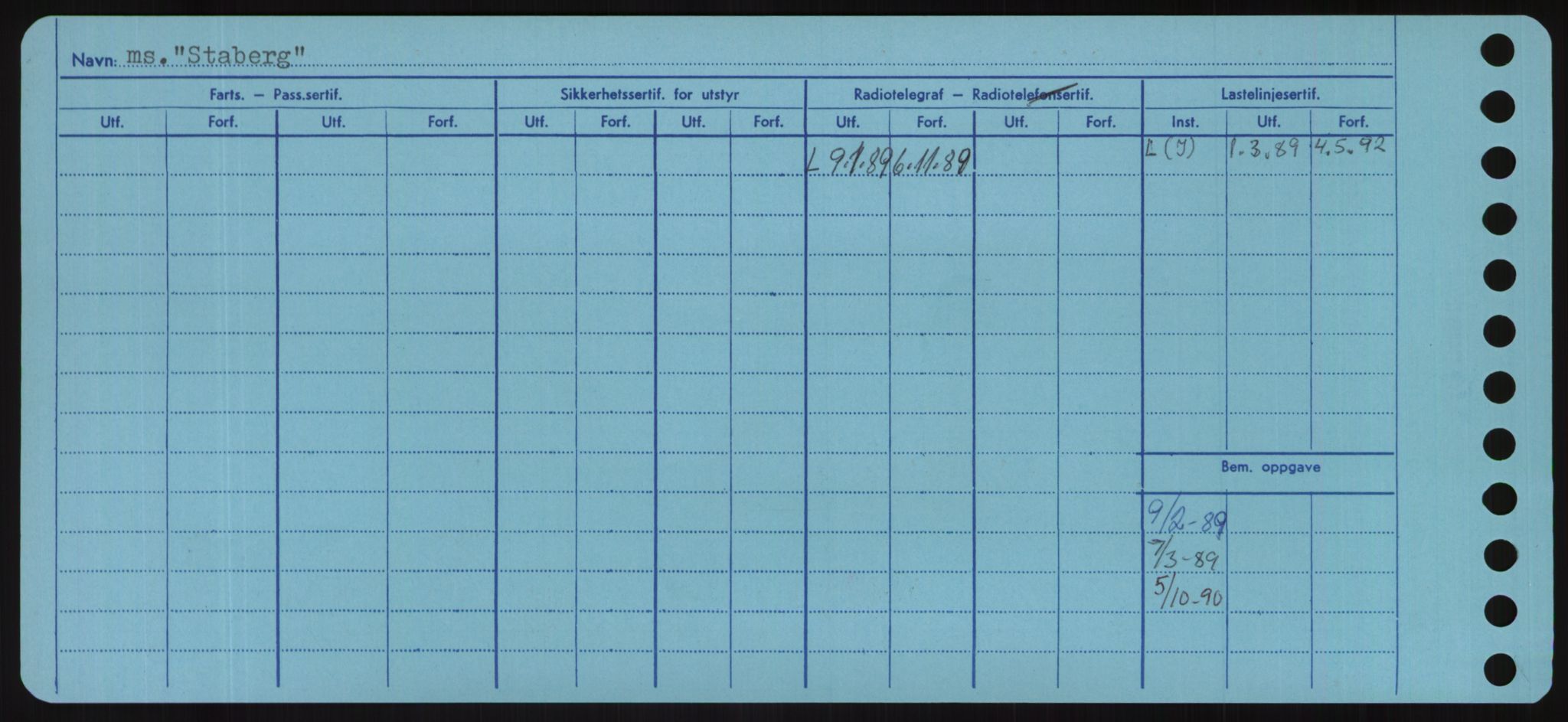 Sjøfartsdirektoratet med forløpere, Skipsmålingen, RA/S-1627/H/Hd/L0036: Fartøy, St, p. 10