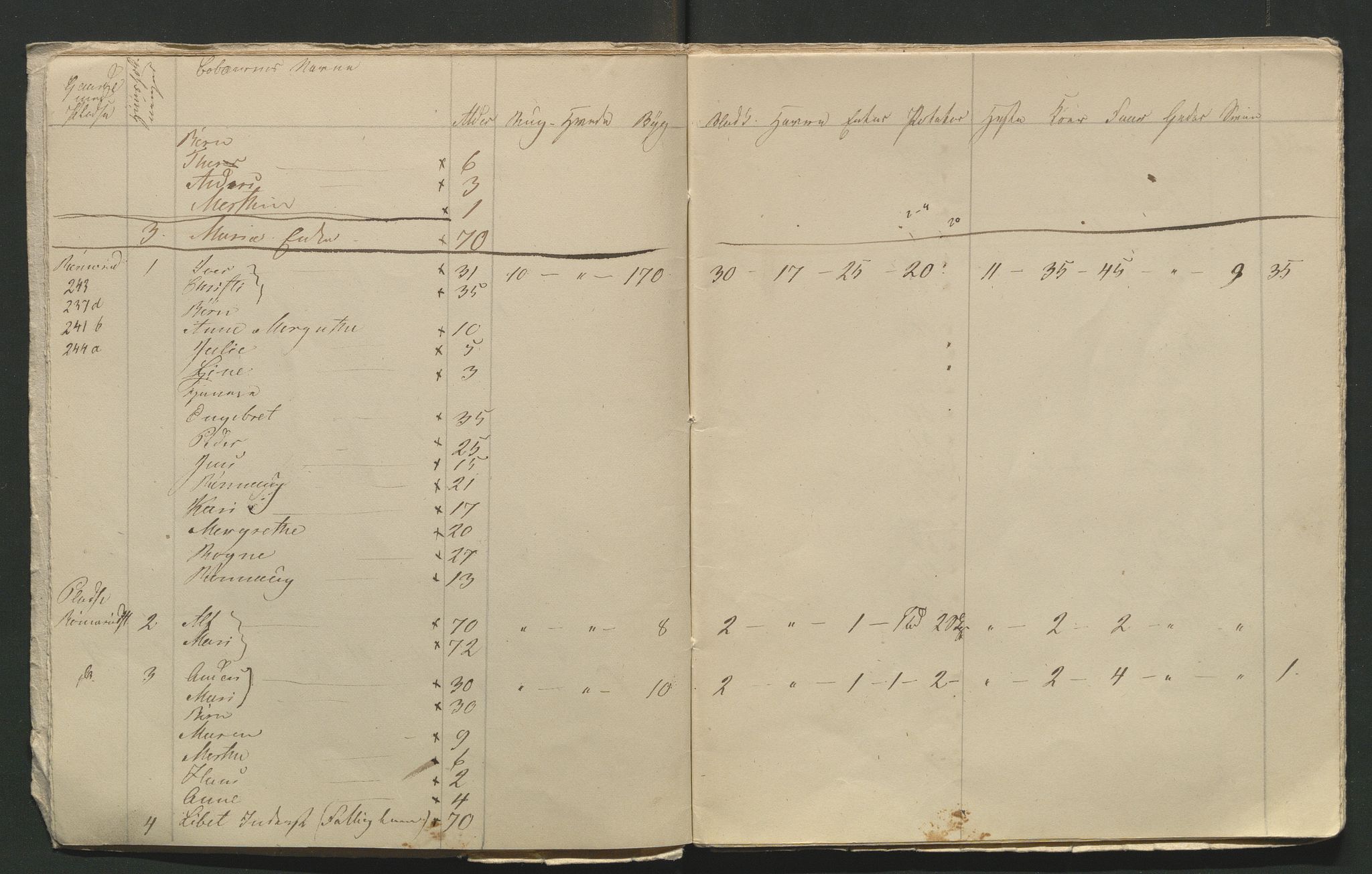 SAH, 1845 Census for Jevnaker parish, 1845, p. 132