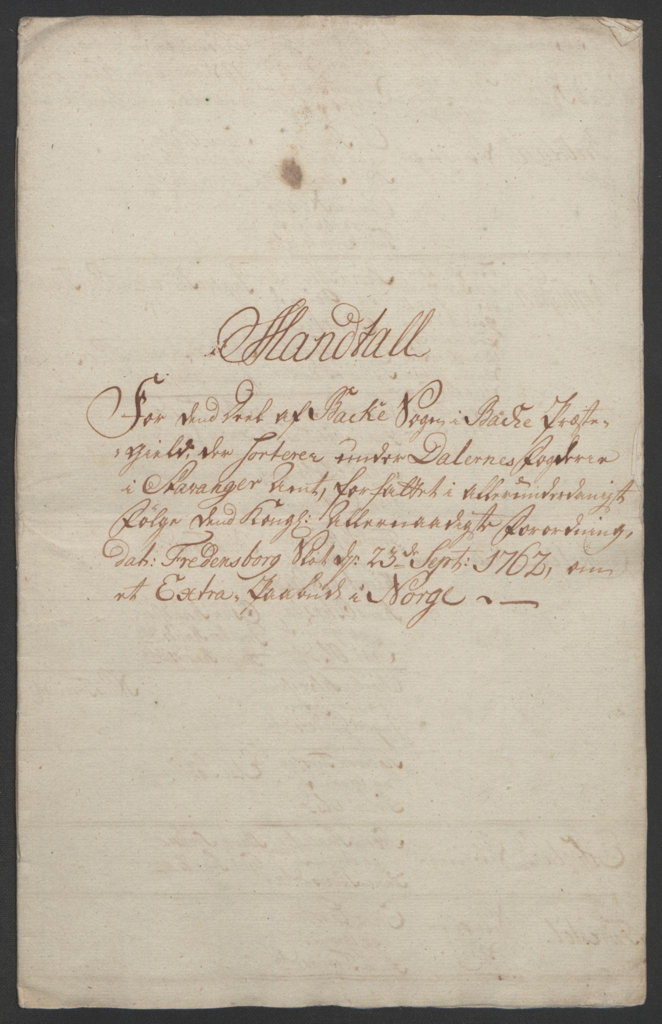 Rentekammeret inntil 1814, Realistisk ordnet avdeling, AV/RA-EA-4070/Ol/L0015/0002: [Gg 10]: Ekstraskatten, 23.09.1762. Stavanger by, Jæren og Dalane, Bergen / Jæren og Dalane, 1762-1764, p. 184