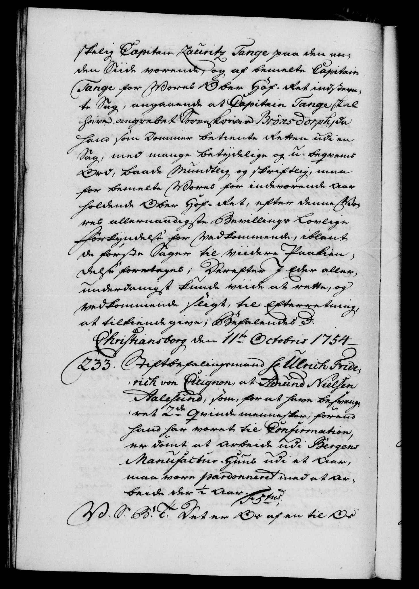 Danske Kanselli 1572-1799, AV/RA-EA-3023/F/Fc/Fca/Fcab/L0034: Norske tegnelser, 1753-1754, p. 703b