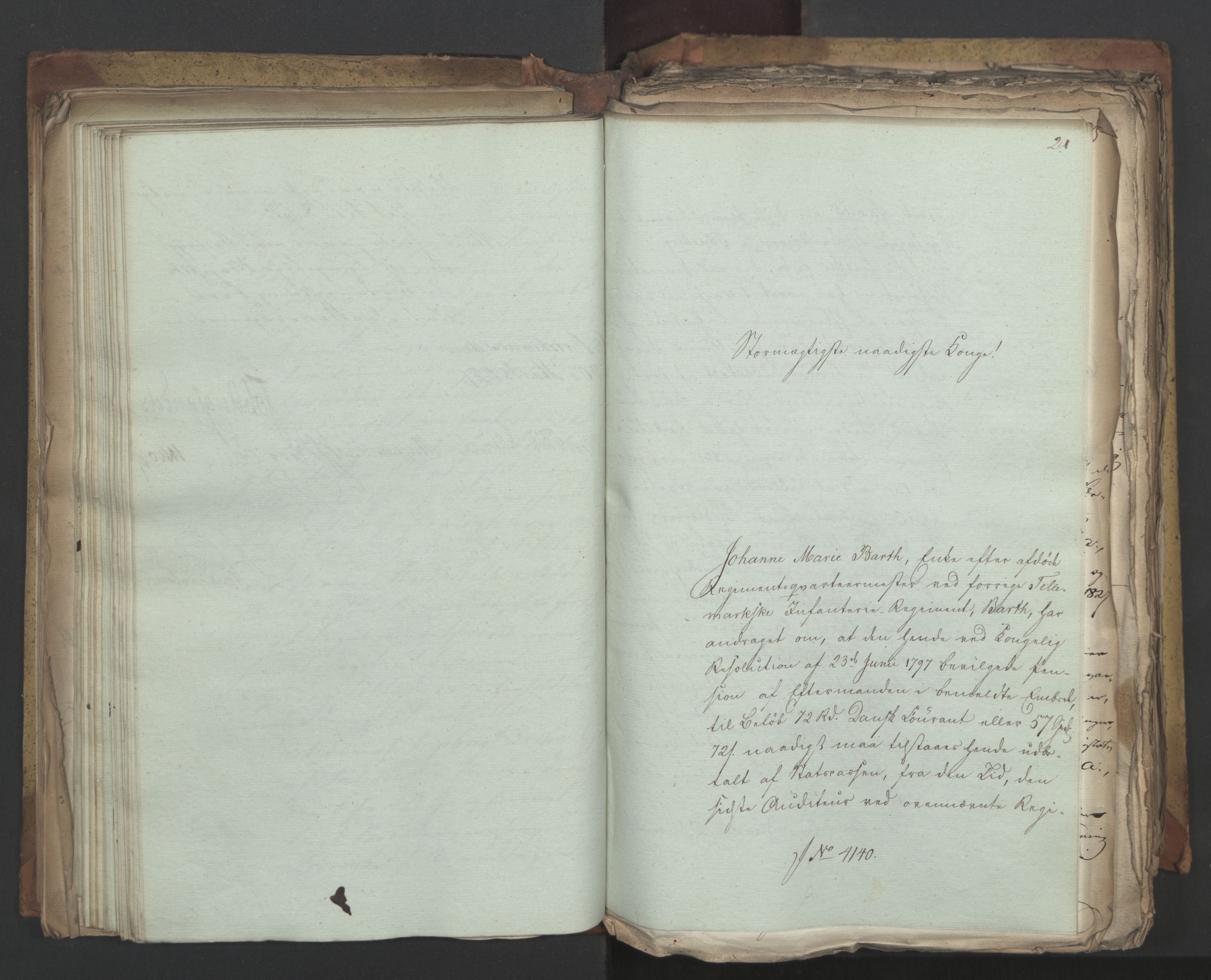 Statsrådsavdelingen i Stockholm, AV/RA-S-1003/D/Da/L0050: Regjeringsinnstillinger nr. 4087-4309, 1826, p. 167