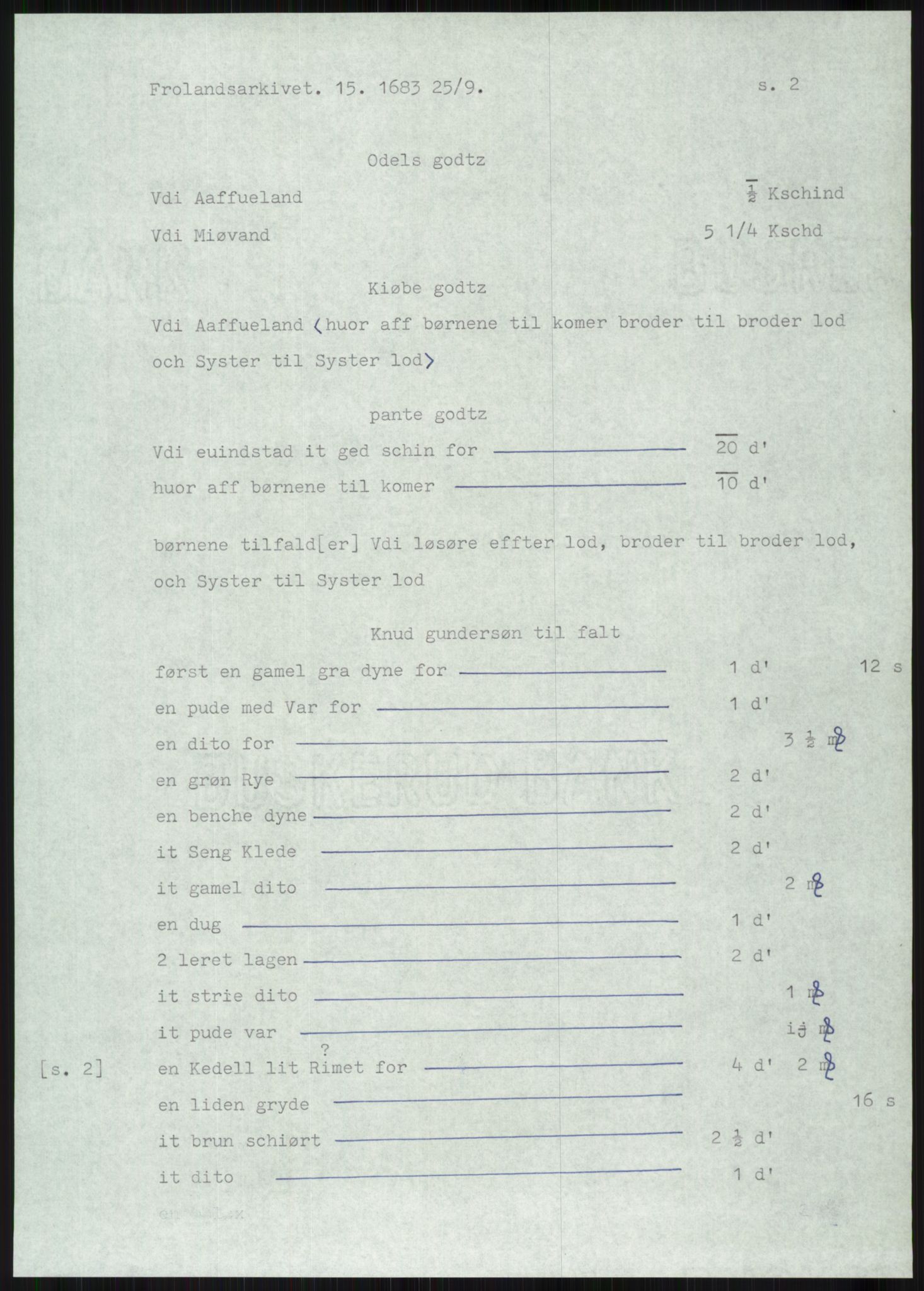 Samlinger til kildeutgivelse, Diplomavskriftsamlingen, AV/RA-EA-4053/H/Ha, p. 2188