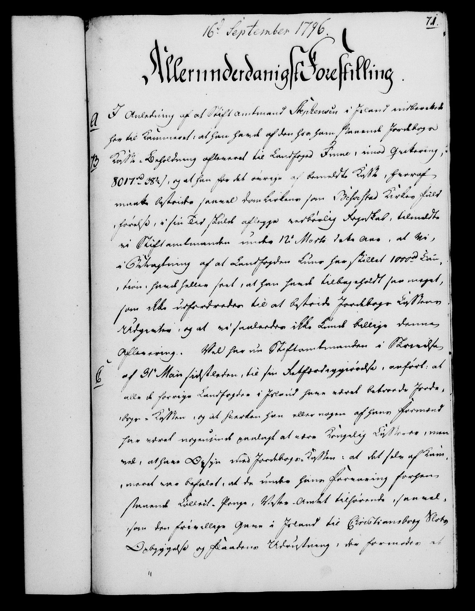 Rentekammeret, Kammerkanselliet, RA/EA-3111/G/Gf/Gfa/L0078: Norsk relasjons- og resolusjonsprotokoll (merket RK 52.78), 1796, p. 370
