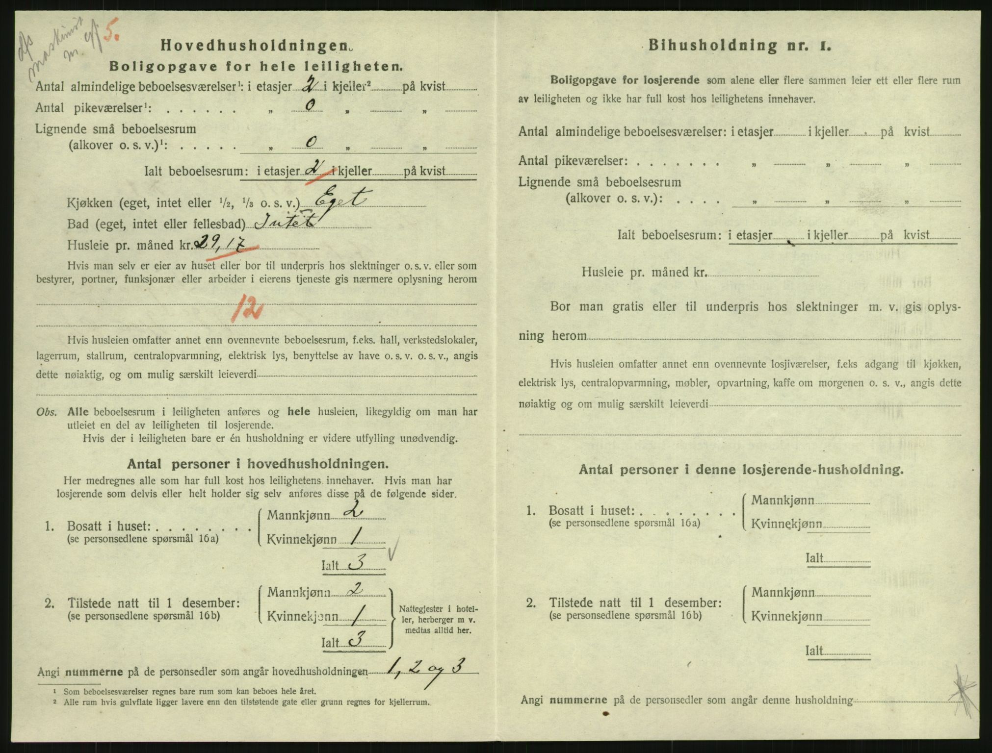 SAK, 1920 census for Lillesand, 1920, p. 686