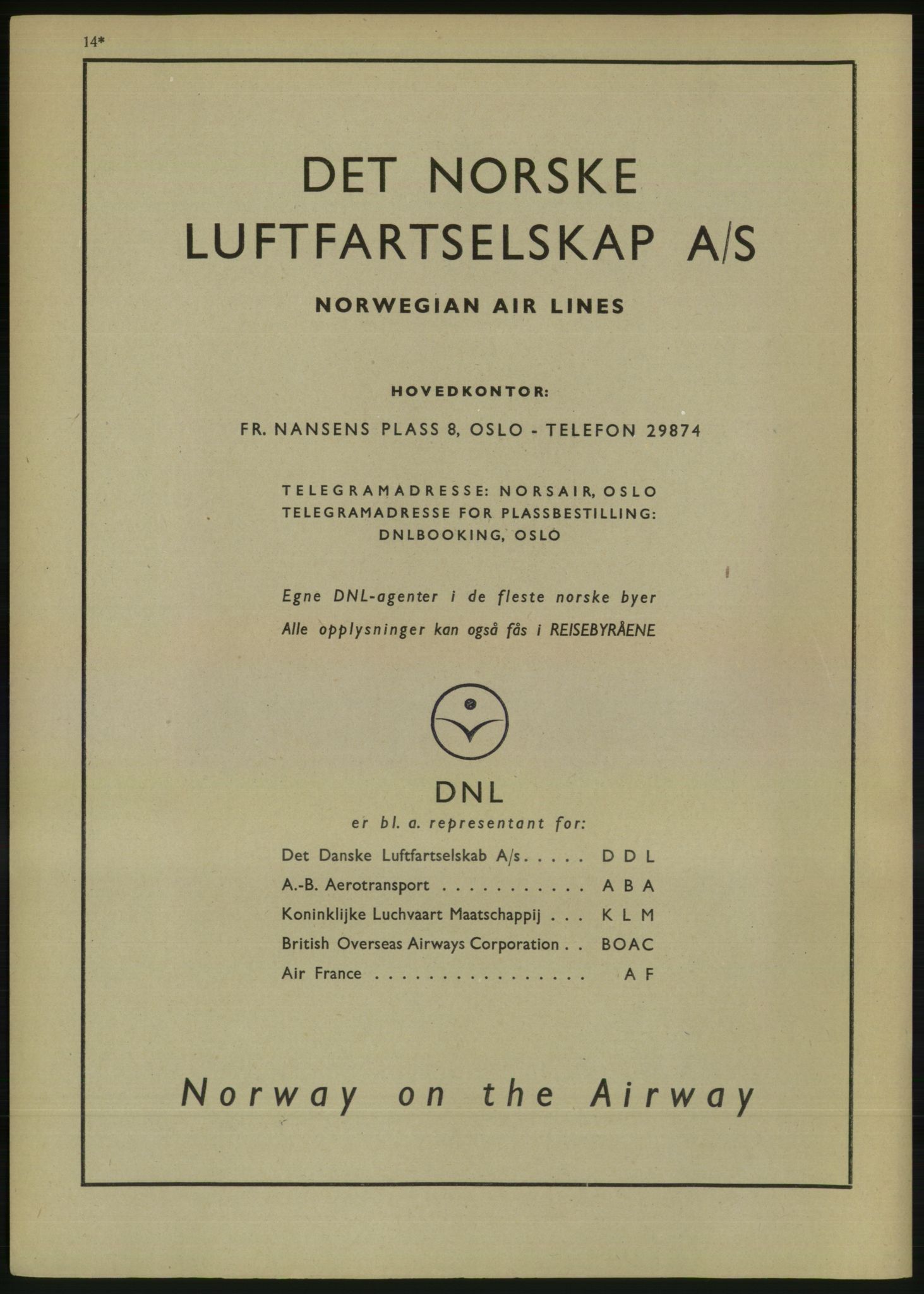 Kristiania/Oslo adressebok, PUBL/-, 1946, p. 14