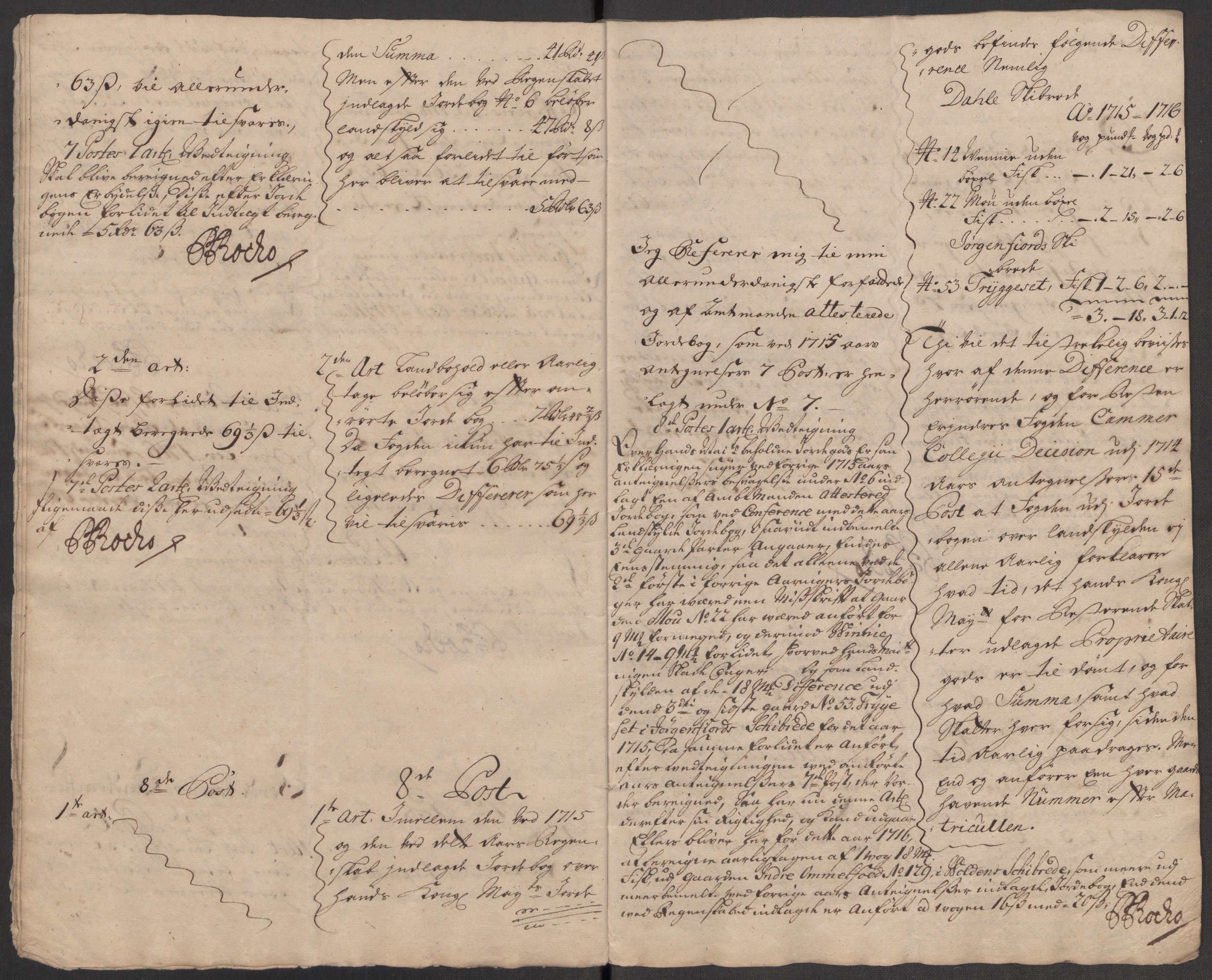 Rentekammeret inntil 1814, Reviderte regnskaper, Fogderegnskap, AV/RA-EA-4092/R54/L3568: Fogderegnskap Sunnmøre, 1716, p. 227