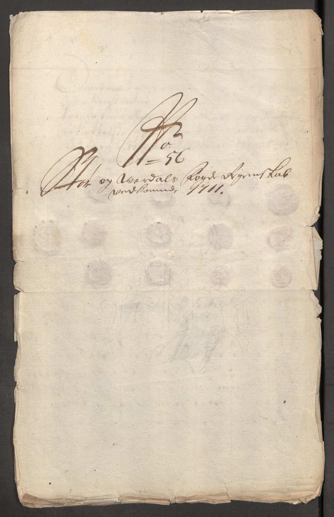 Rentekammeret inntil 1814, Reviderte regnskaper, Fogderegnskap, AV/RA-EA-4092/R62/L4201: Fogderegnskap Stjørdal og Verdal, 1711, p. 277